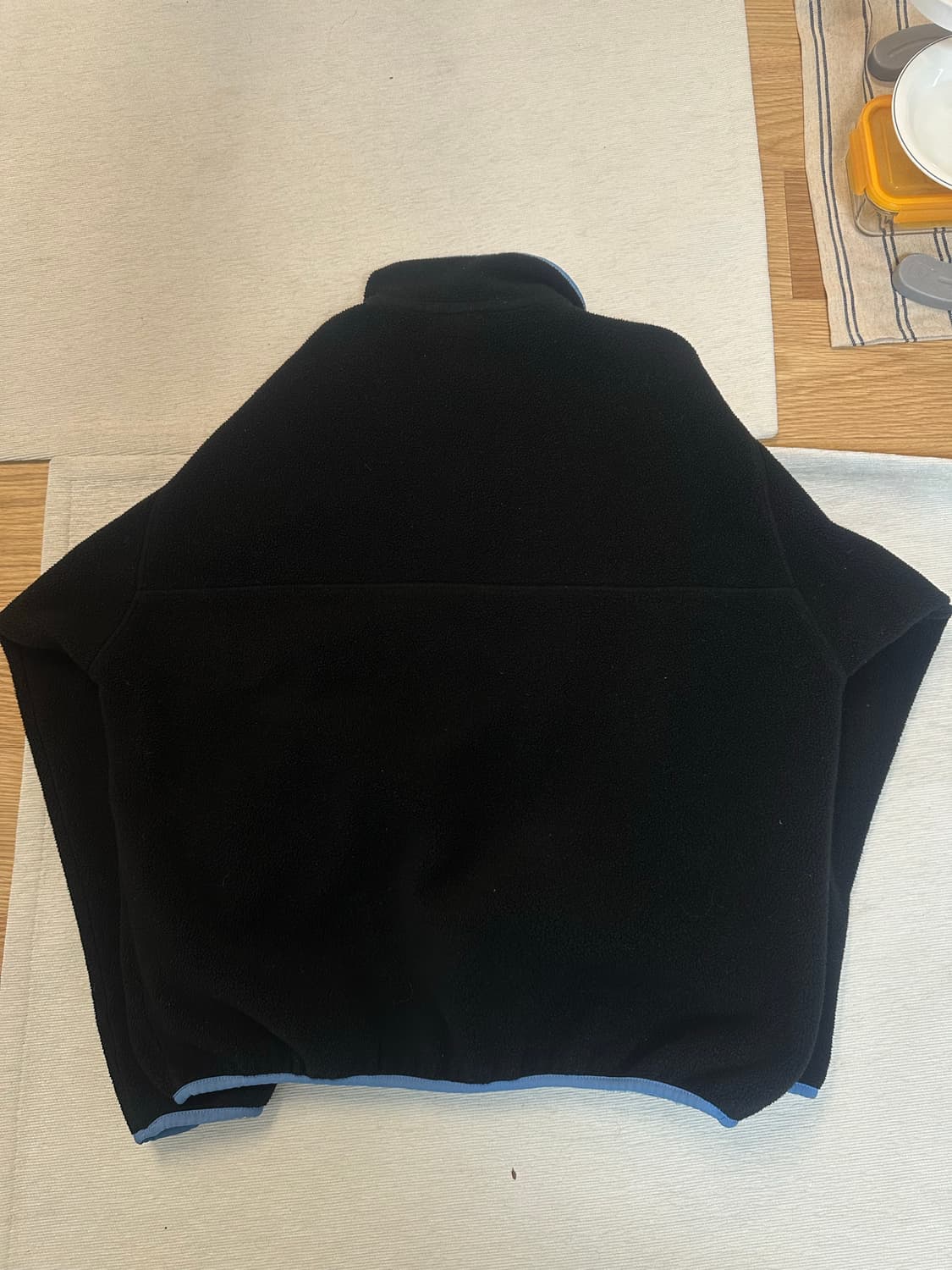 (L)파타고니아 빈티지 로고 신칠라 스카이 블랙 상품이미지3