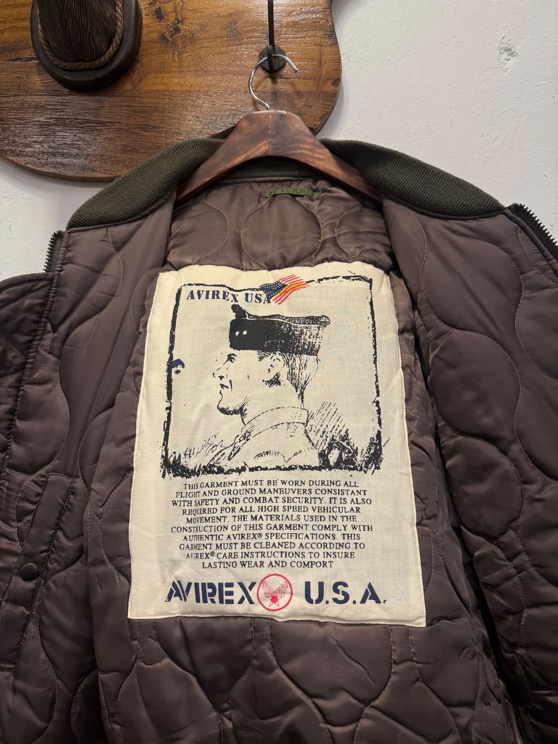 (L) AVIREX 아비렉스 Lennie’s Man MA-1 Flight 상품이미지8