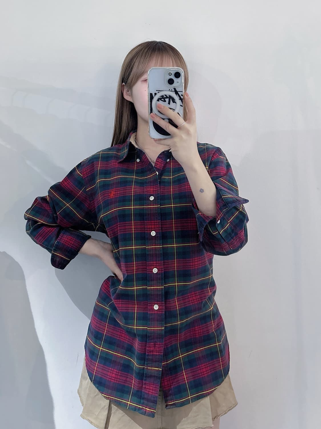 폴로랄프로렌 레드포니 체크 셔츠 상품이미지2