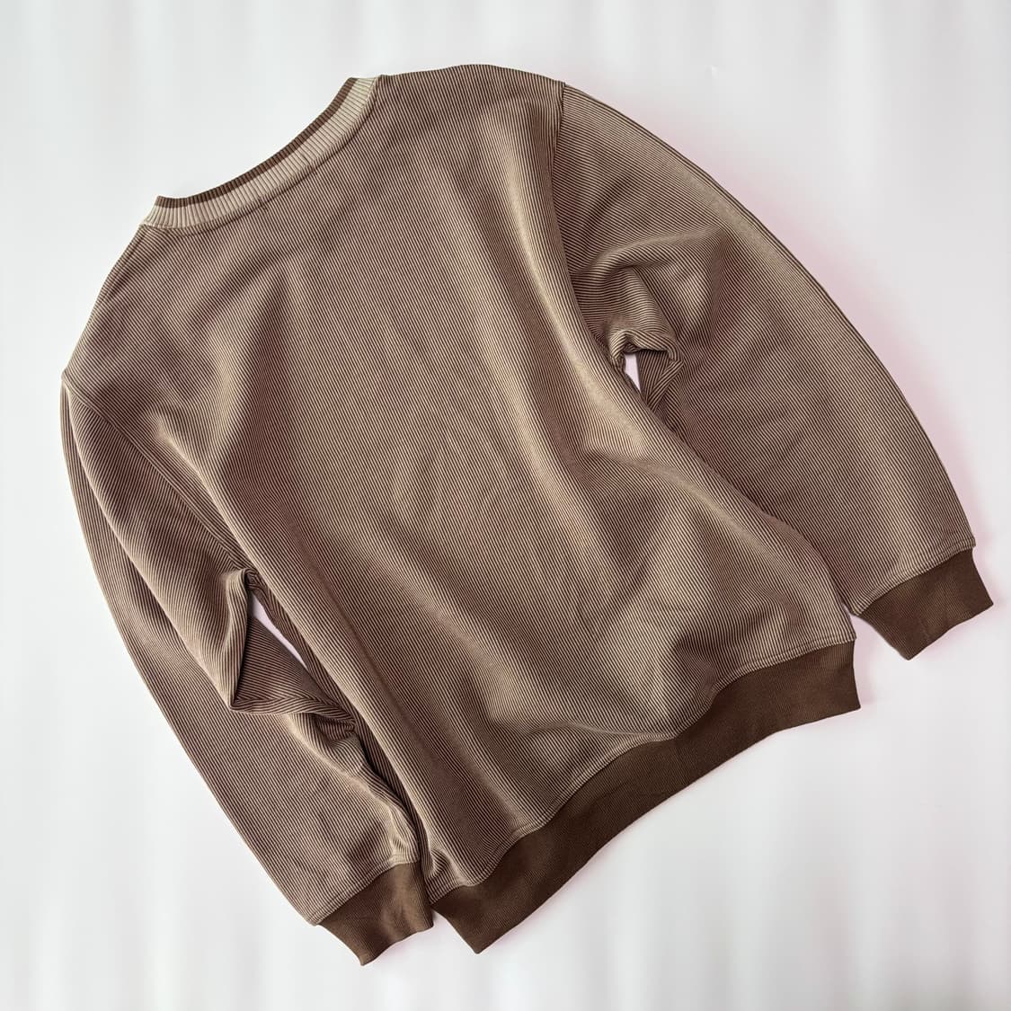 던롭 컬렉션 빈티지 립 텍스처 맨투맨 상품이미지4