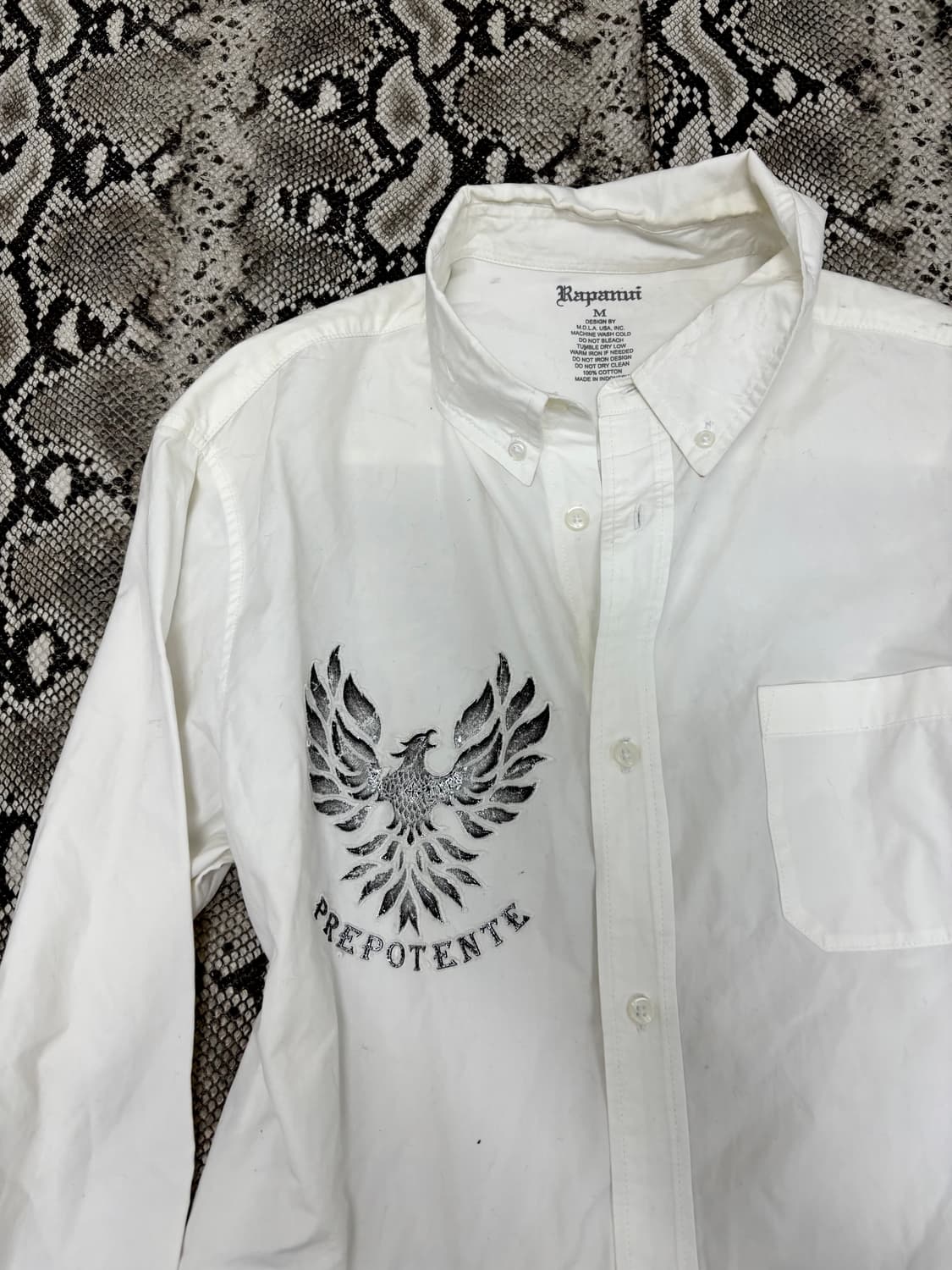 “Prepotente” Gothic Back Skull&Wings Pri 상품이미지6