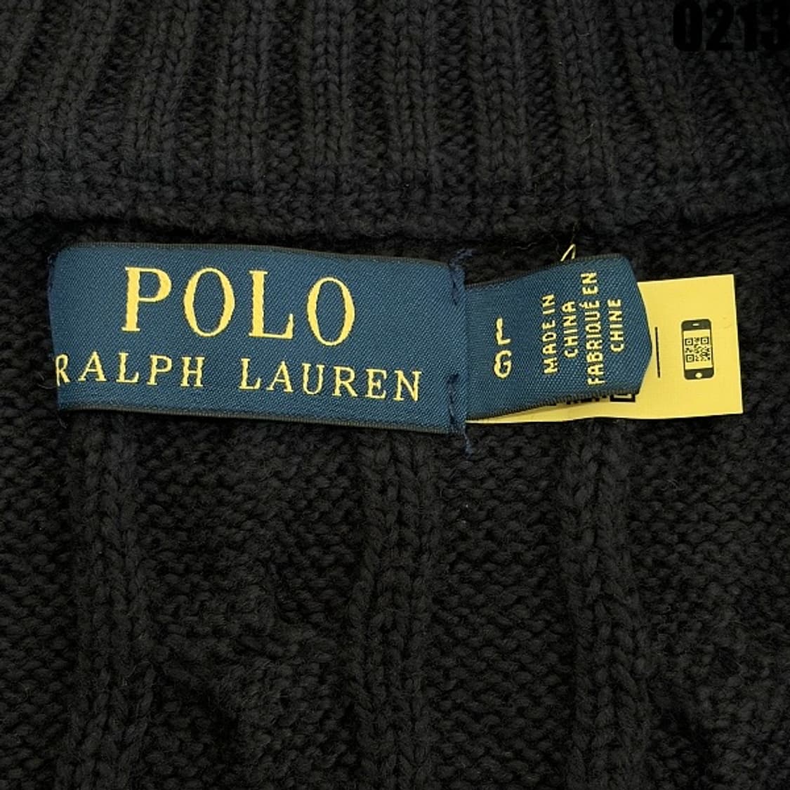 폴로 랄프로렌 하프집업 케이블 니트 L 0213 상품이미지3