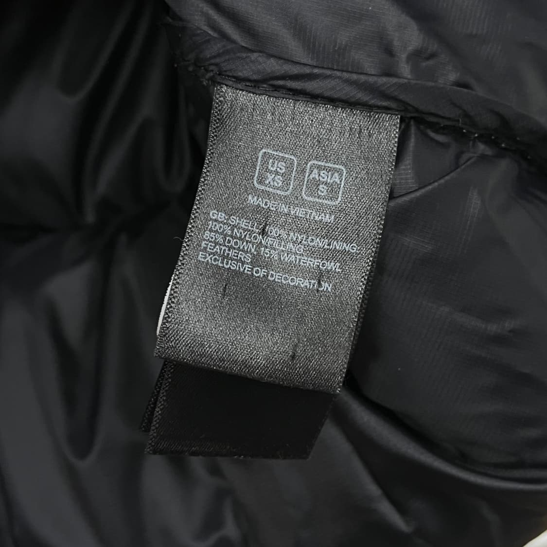 [정품/S] 노스페이스 우먼 눕시 크롭 패딩 화이트 b14 상품이미지9