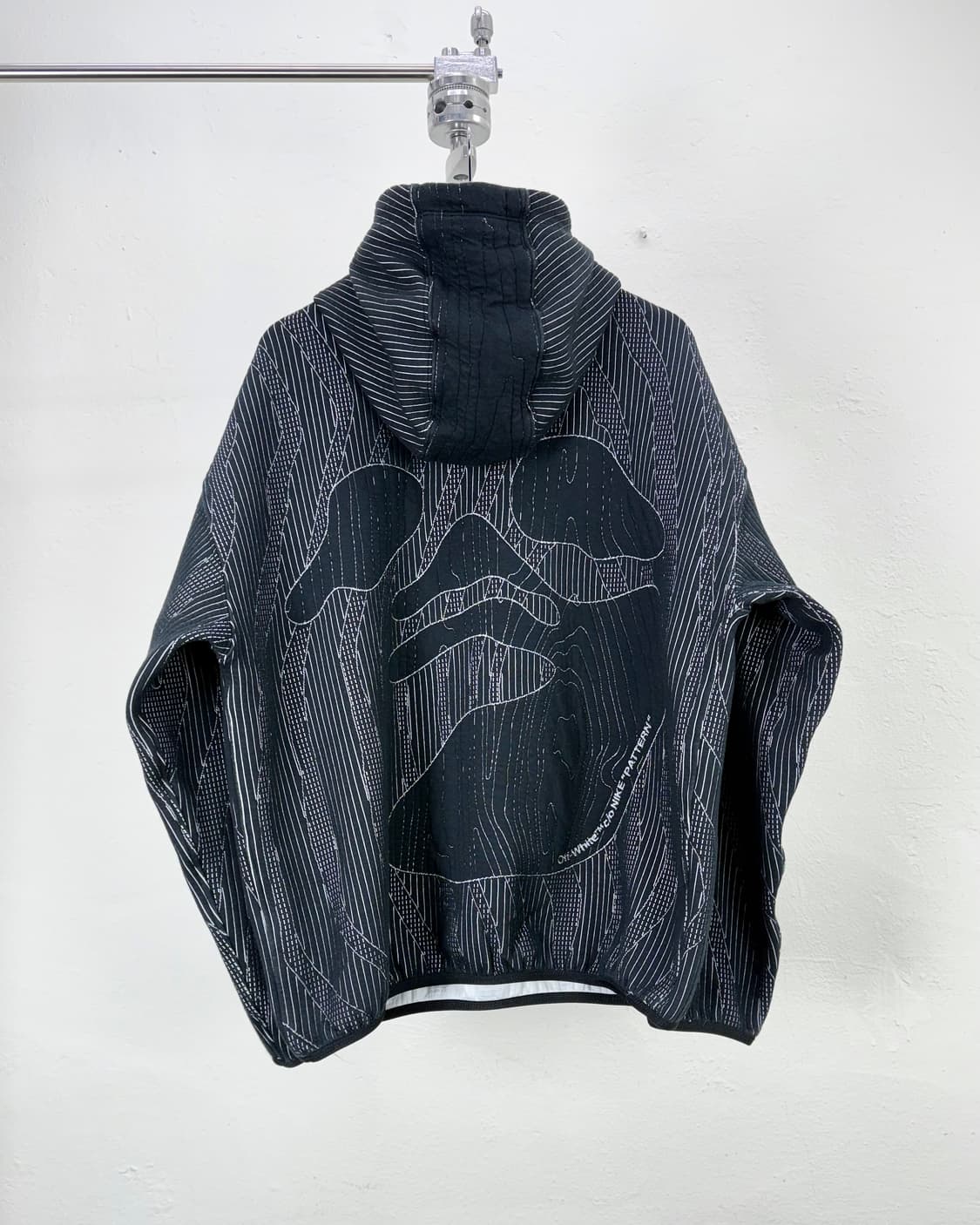 나이키 x 오프화이트 23fw 엔지니어드 후드 블랙 상품이미지6