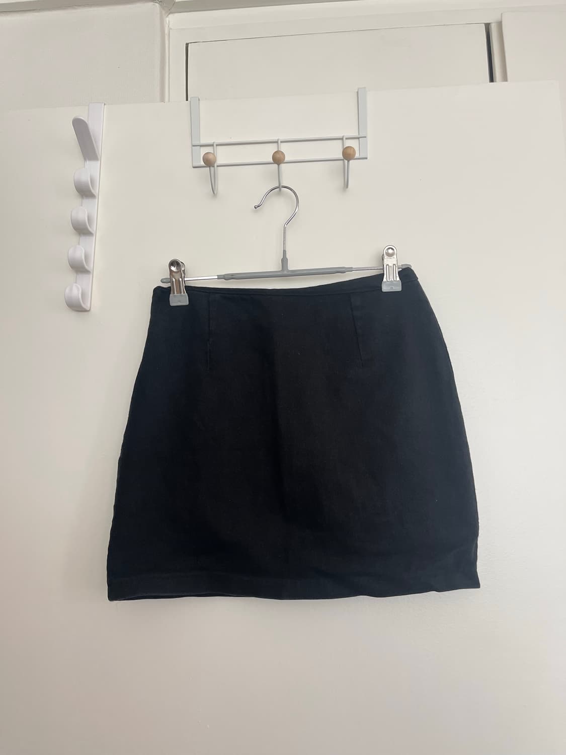 블랙 기본미니스커트 상품이미지1