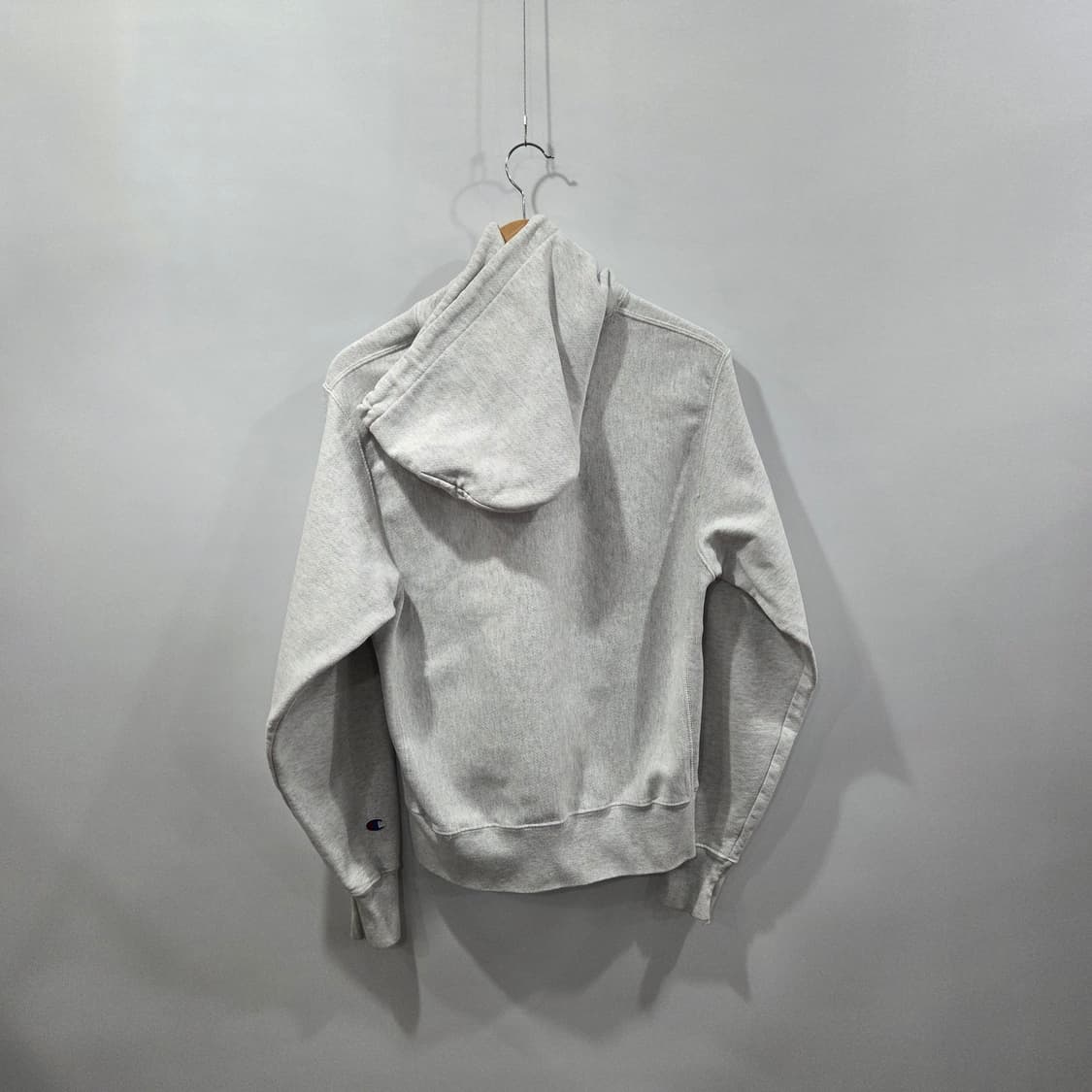 챔피온 리버스위브 블루택 기모 후드티 S  상품이미지3