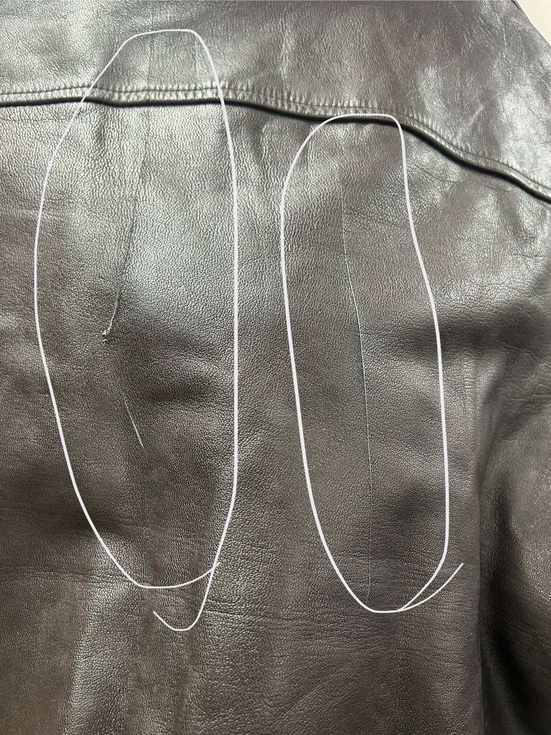 플라이트 가죽 자켓 상품이미지6