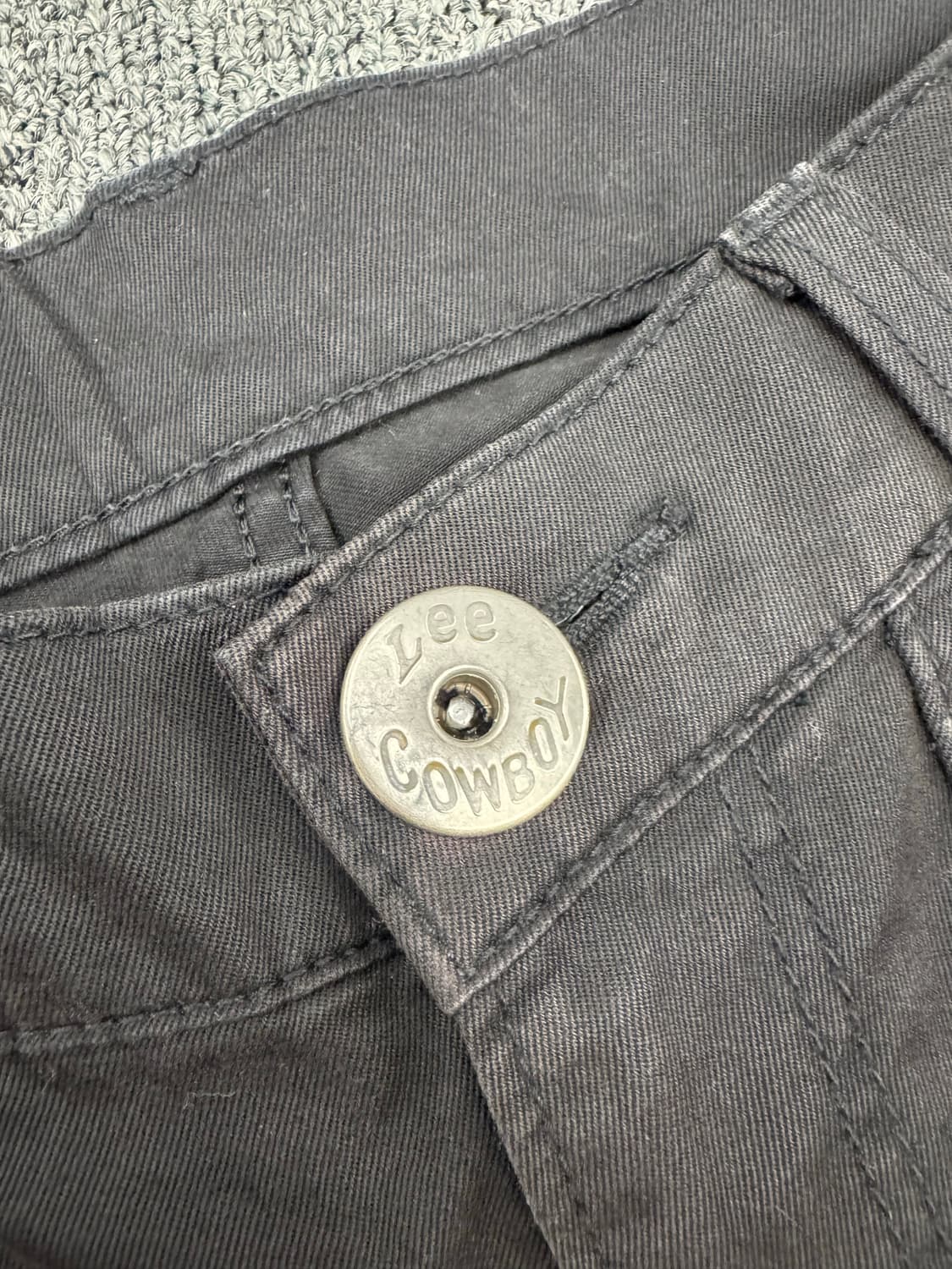 32)Lee 빈티지 카우보이 블랙 진 팬츠 상품이미지7