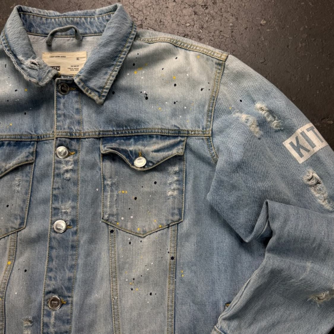 105 키스 KITH 데미지 데님자켓 상품이미지2