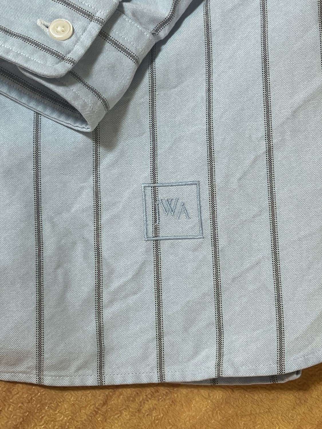 유니클로 jw 옥스포드 스트라이프셔츠 L 상품이미지3