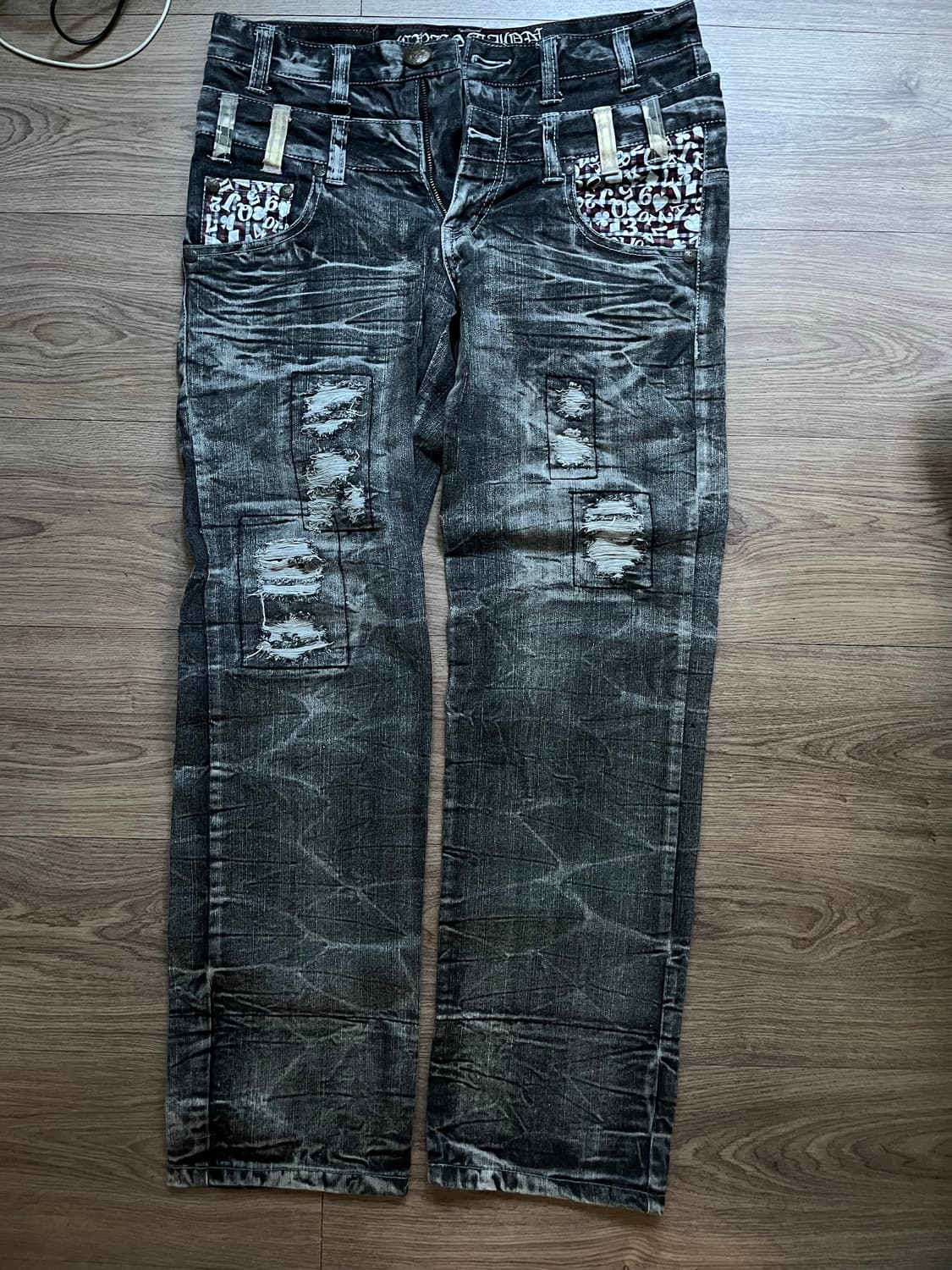 Punk demage pants 상품이미지3