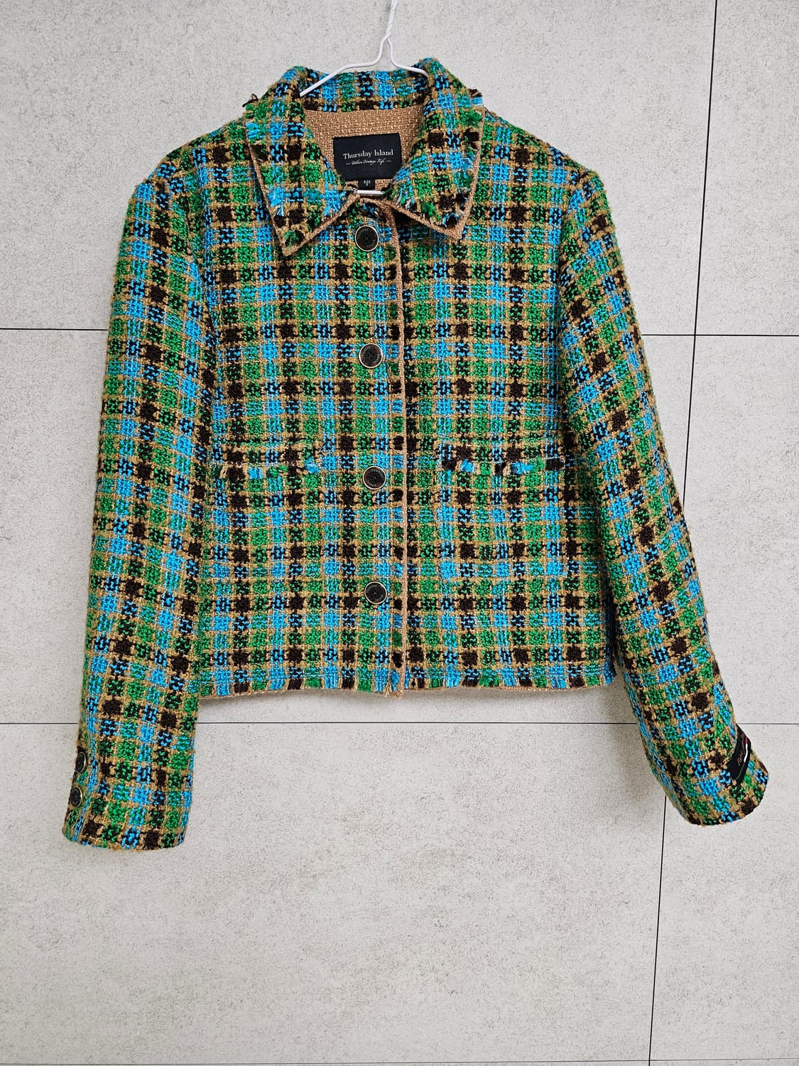 써스데이 아일랜드 수입 소재 자켓 상품이미지10