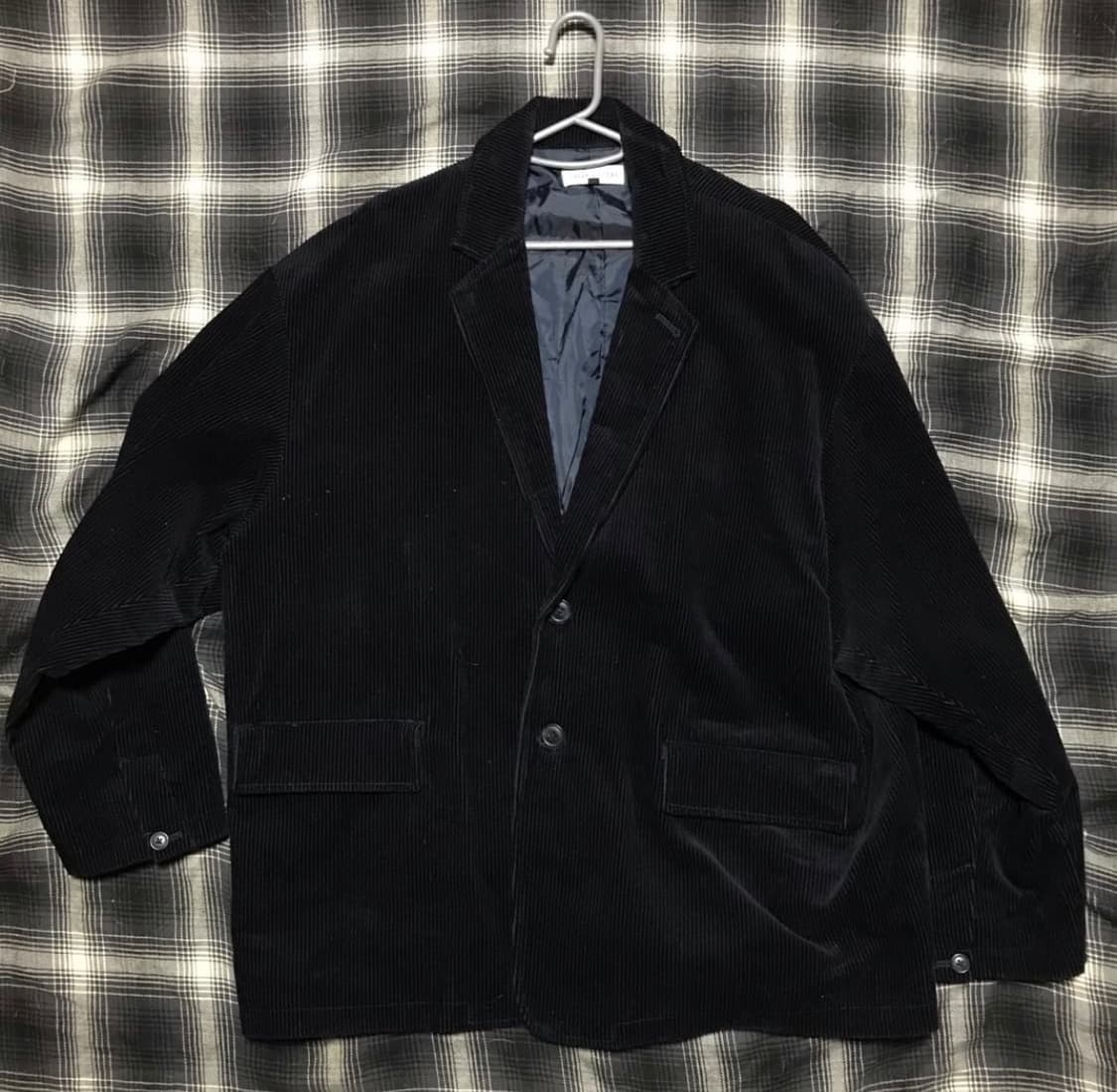 프릭스 스토어 재팬 세무 네이비 오버핏 테일러드 자켓 상품이미지1