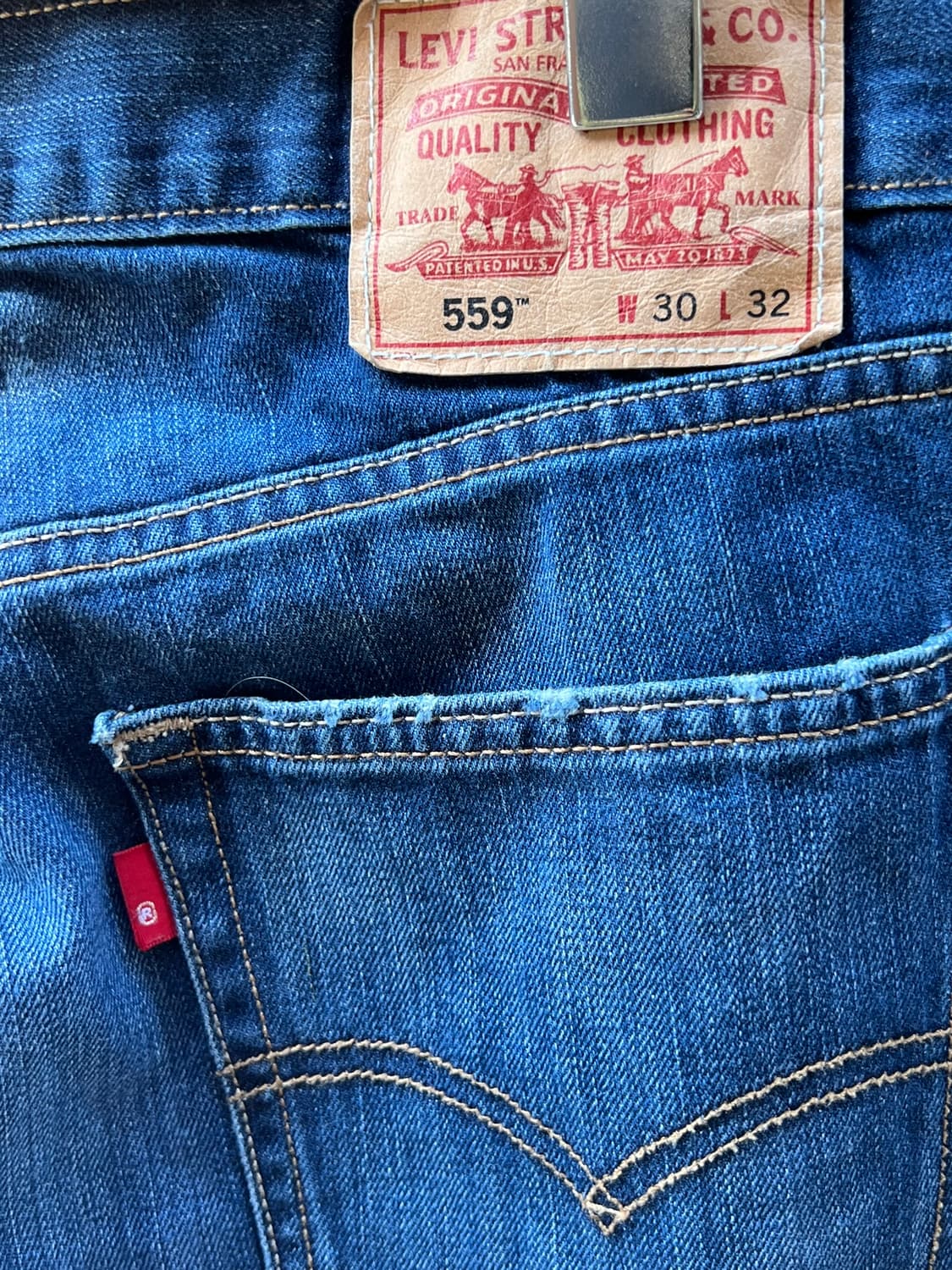 [30x32] 리바이스 559 릴렉스 스트레이트 데님 빈티지 청바지 상품이미지9