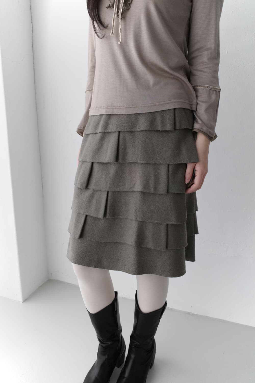 cancan pleats skirt 상품이미지4