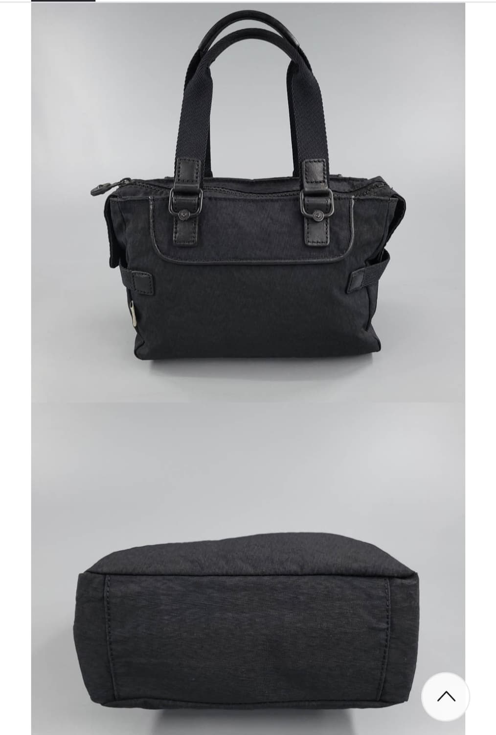 키플링 블랙 톤톤 레더스트랩 Y2K 미니 토트백 핸드백 상품이미지5