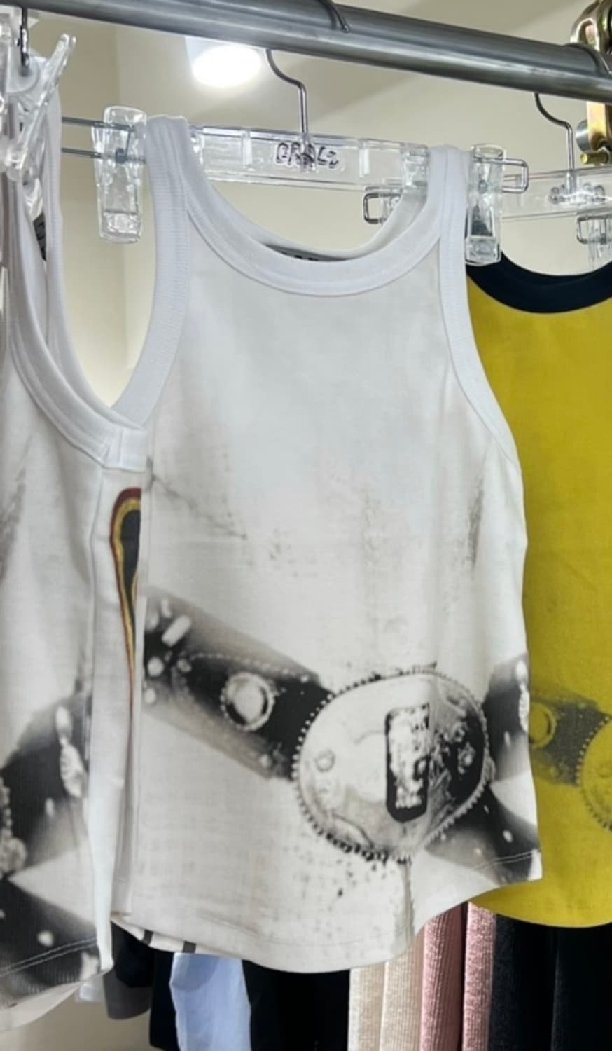 그레일즈 벨트 프린티드 탱크탑 BELT PRINTED TANK TOP 상품이미지4