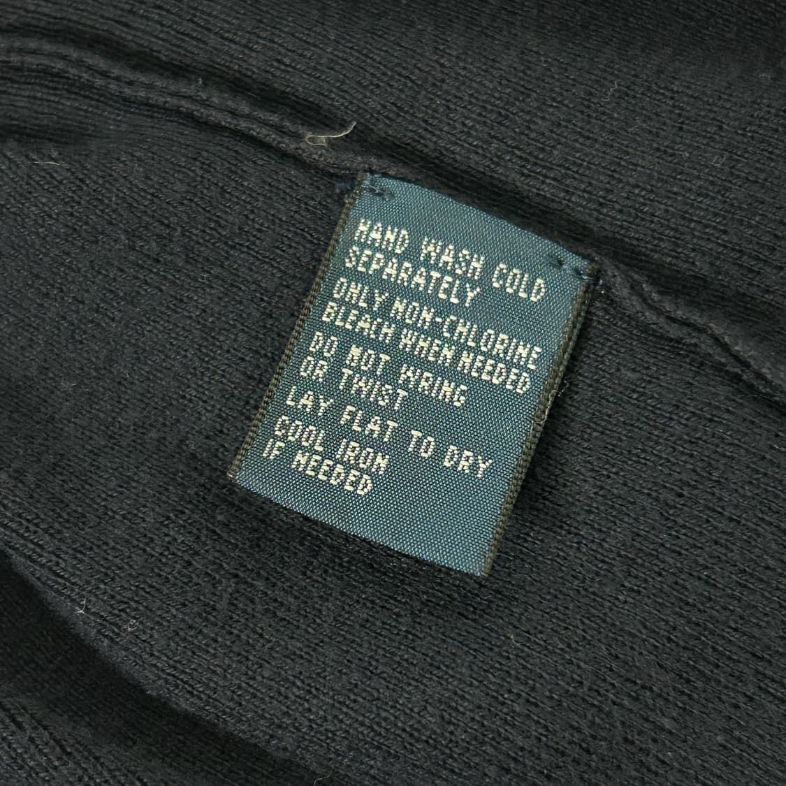  폴로 랄프로렌 포니로고 네이비 피마코튼 브이넥 니트  상품이미지6