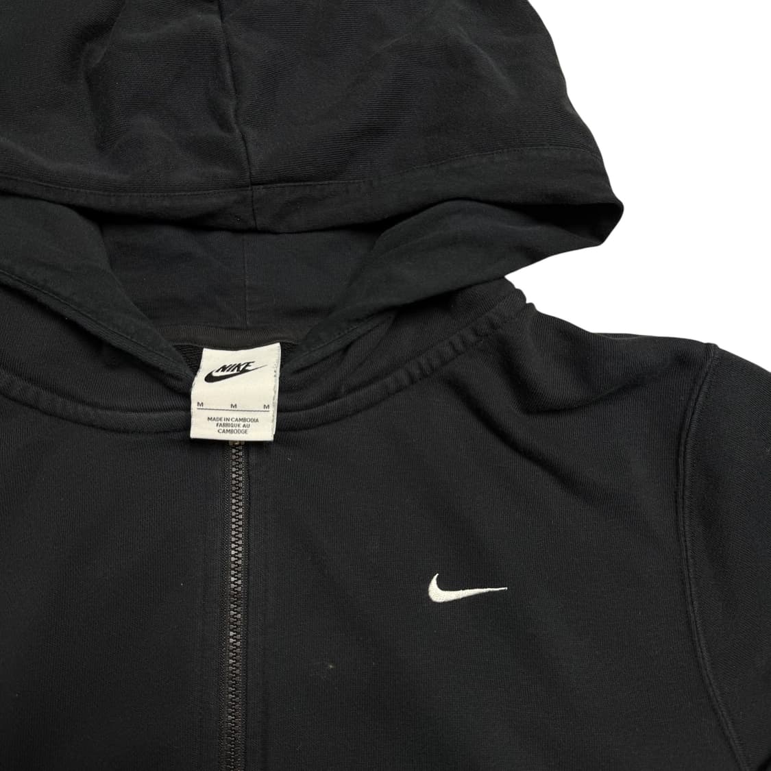 나이키 크롭 후드 집업 상품이미지2