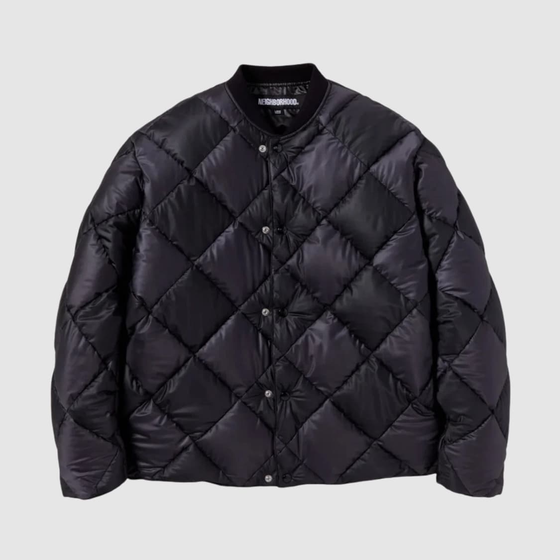 네이버후드 체커패딩 23fw 상품이미지1