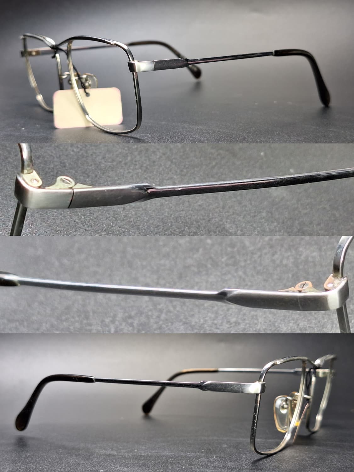 80s 일본제 빈티지 데드스톡 미사용/52mm 웰링턴 안경테 EIONE  상품이미지7