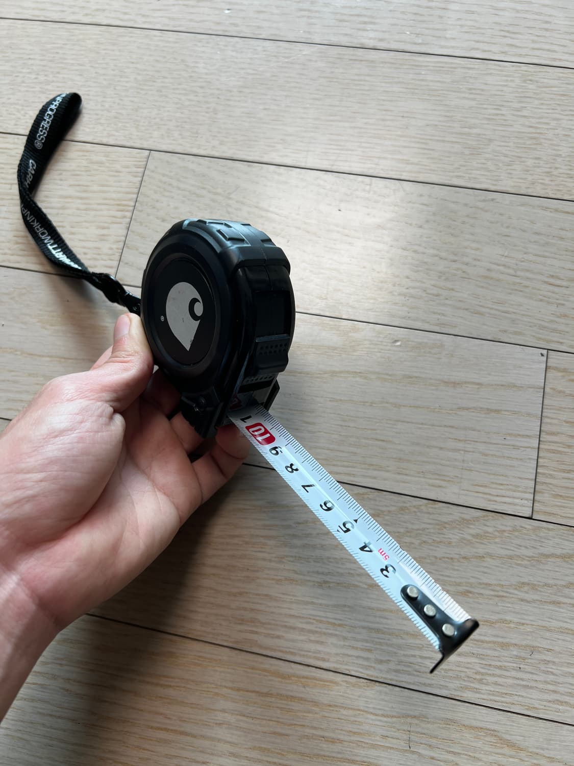 칼하트 WIP 5M 줄자 블랙 상품이미지3