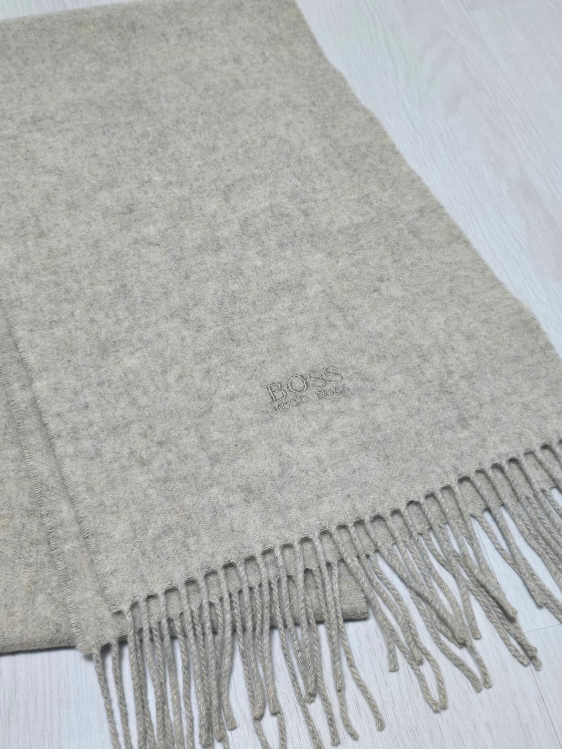 휴고보스 hugoboss 캐시미어 100 목도리 상품이미지2