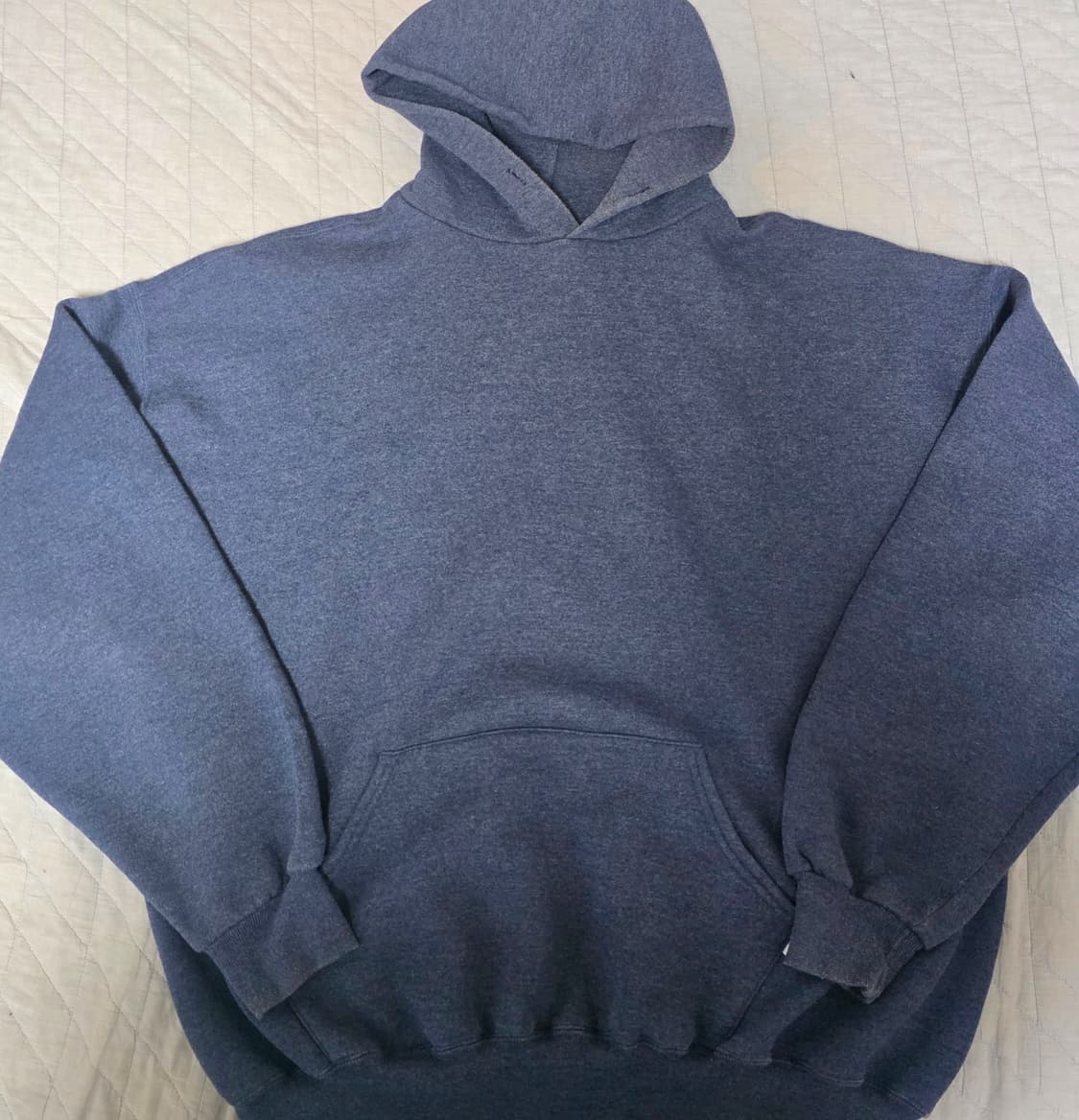 [XXL] 90s 빈티지 러셀 애슬레틱 블루 그레이 후드티 상품이미지1