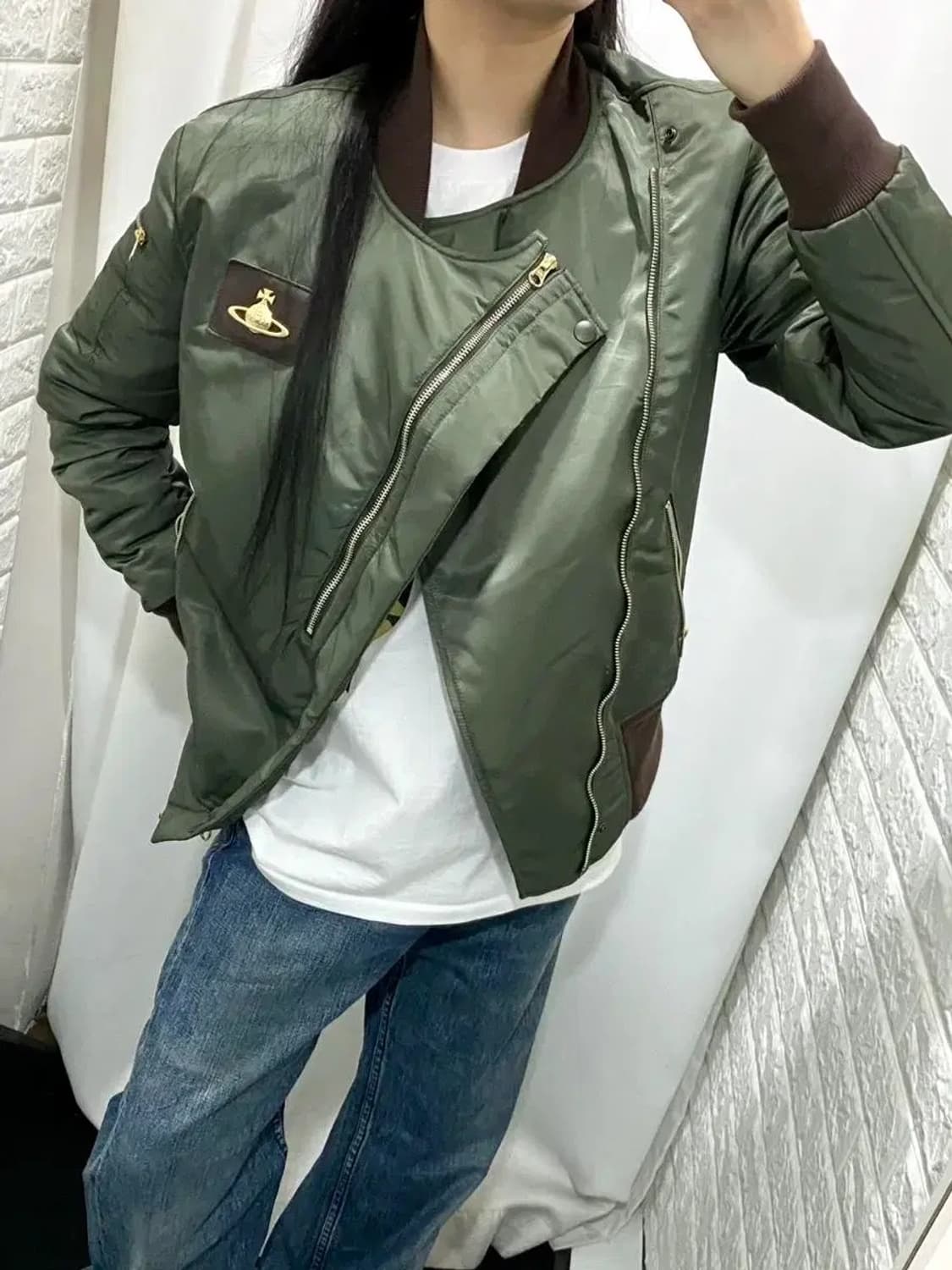 VIVIENNE WESTWOOD MA-1 FLIGHT JACKET 상품이미지6