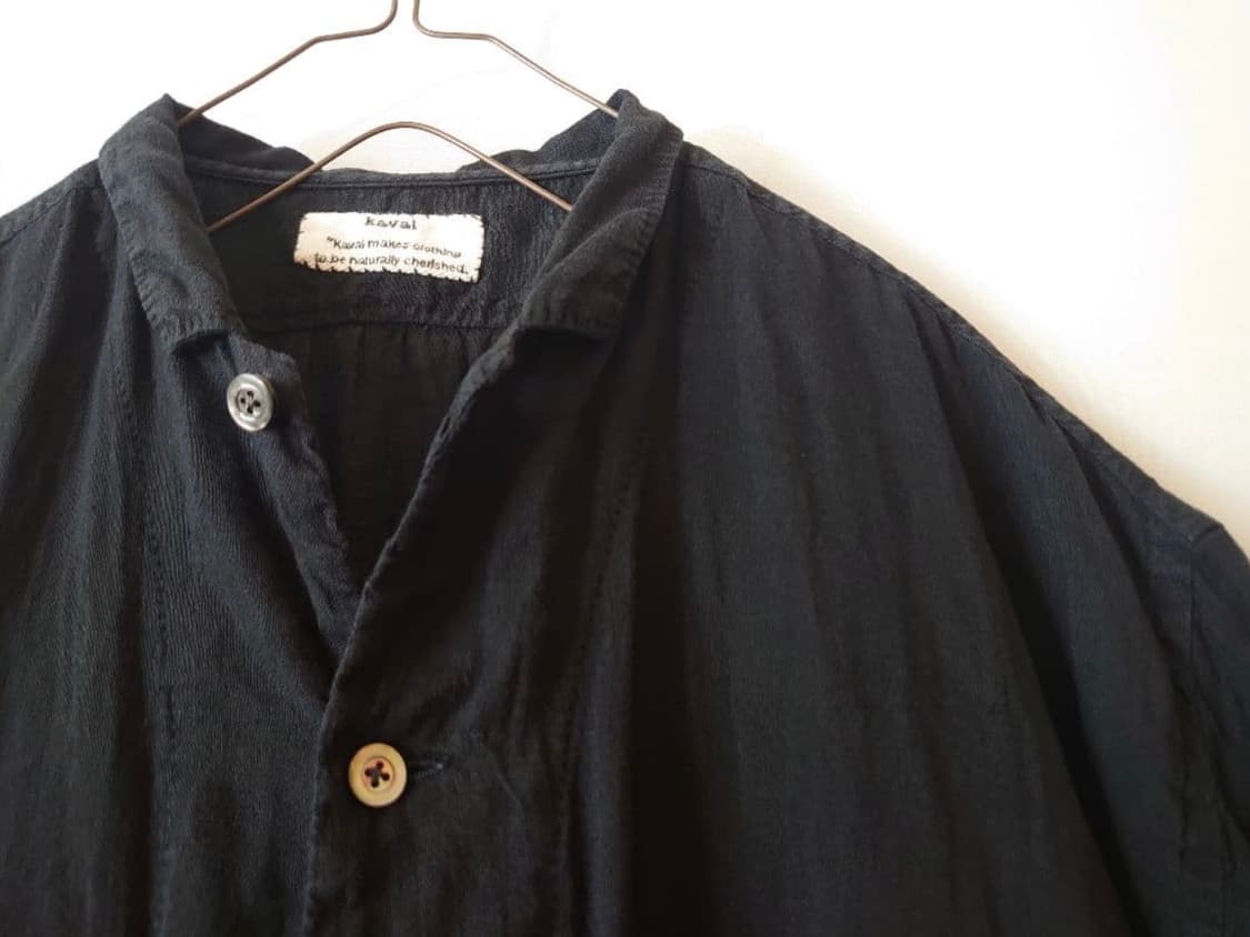 Kaval shrunk shirt (linen) 상품이미지3