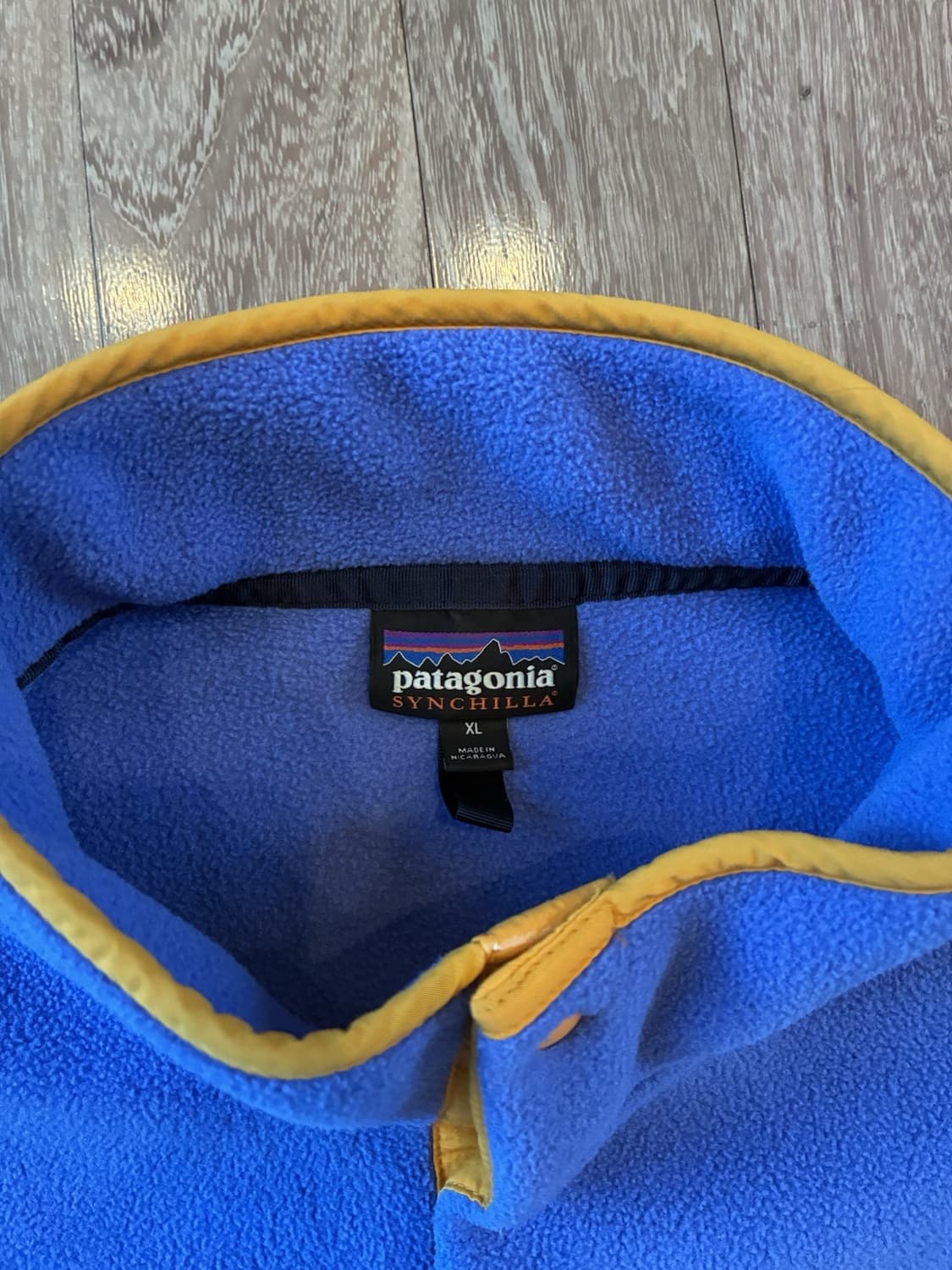 16FW 파타고니아 신칠라 스냅-T 블루/민트 상품이미지4