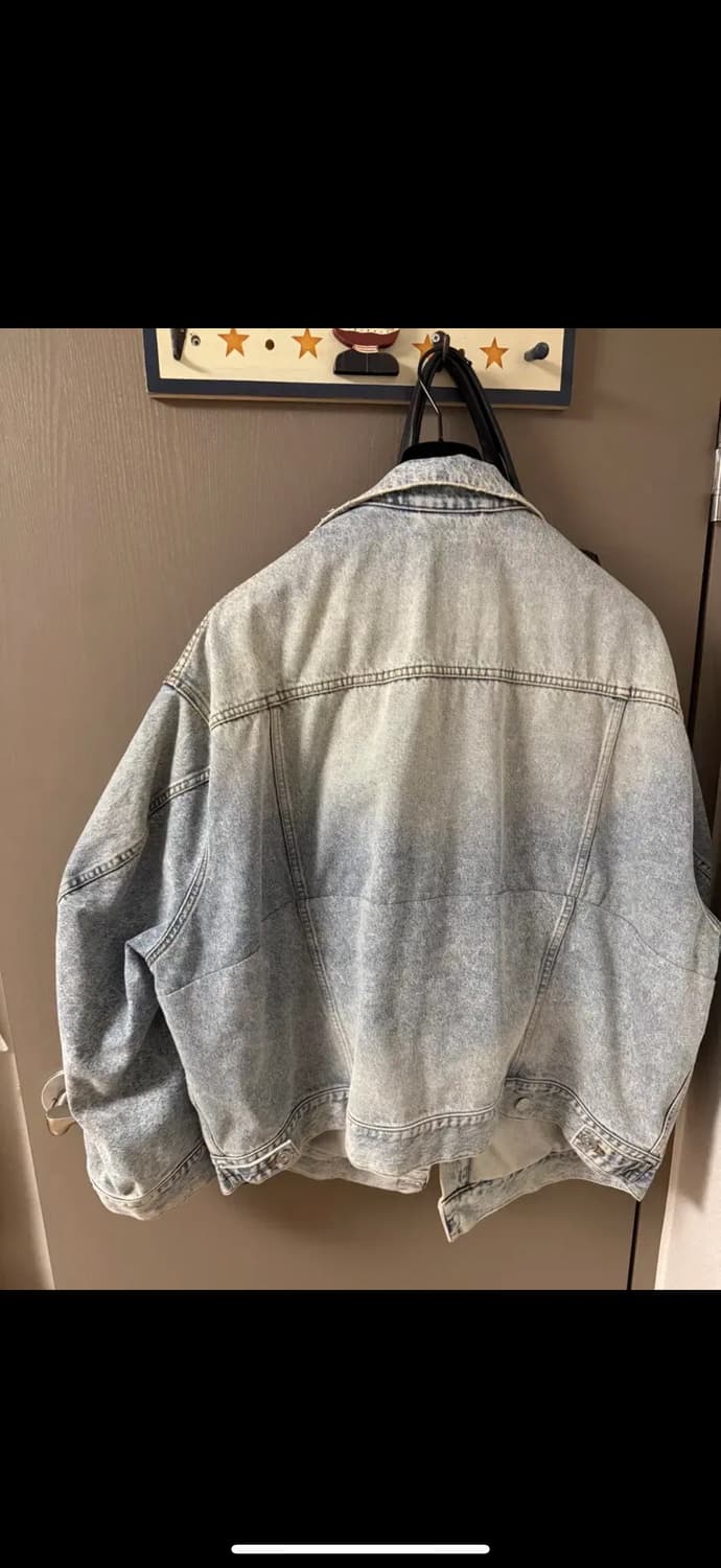 발렌시아가 트위티드 데님 자켓 L사이즈 상품이미지2