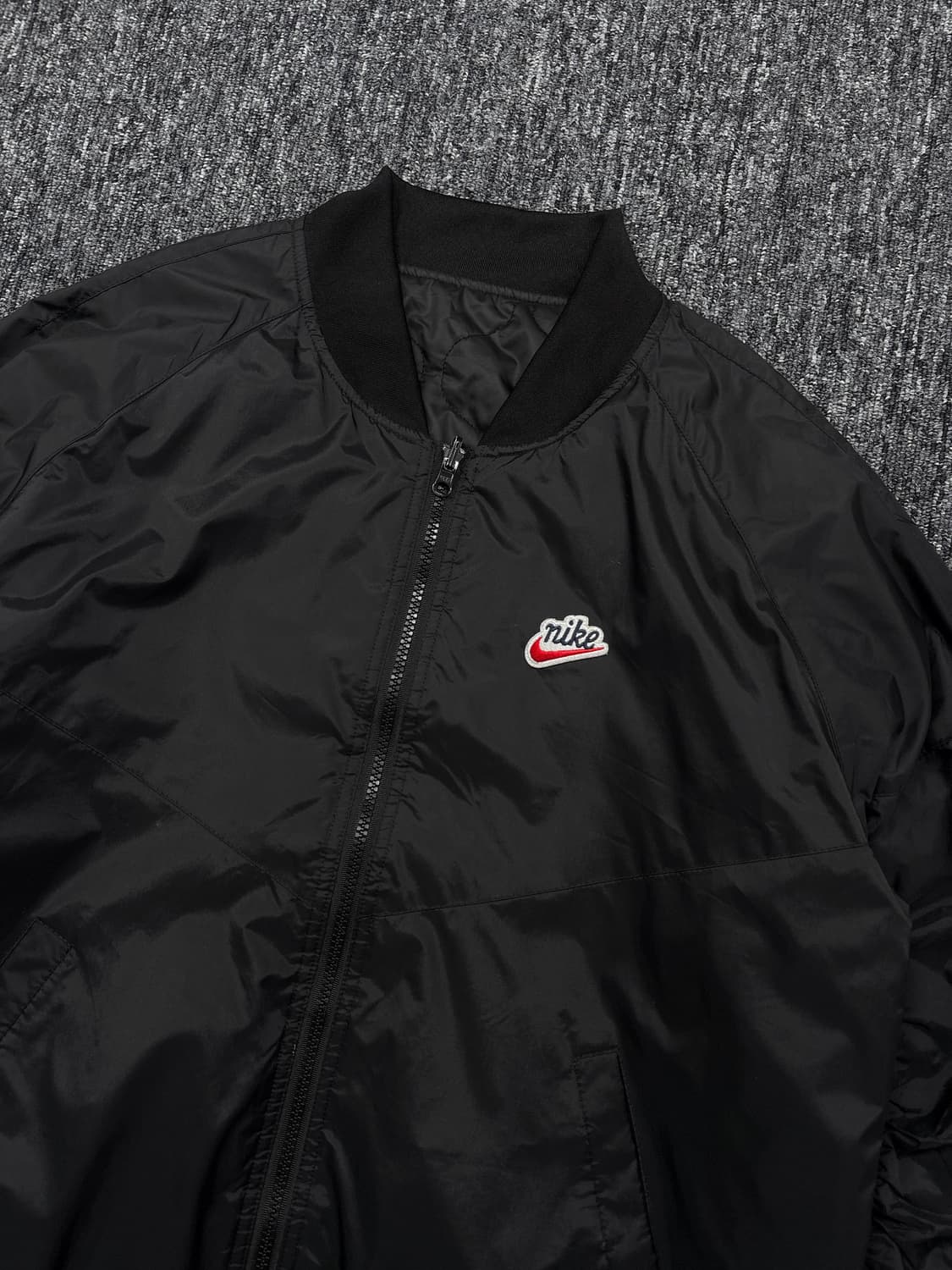 나이키 리버시블 블랙 퀼팅 자켓 상품이미지6