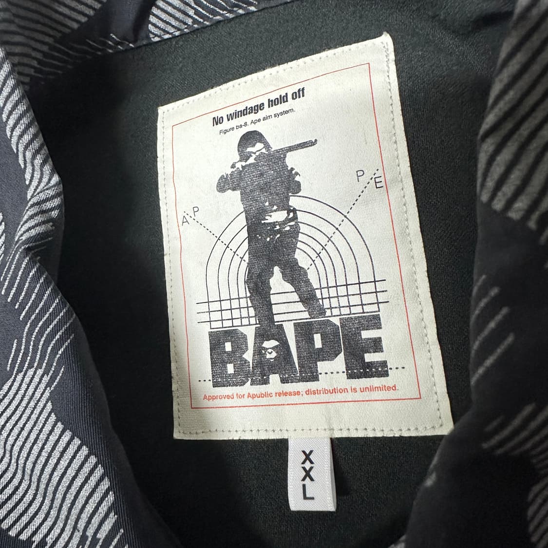 BAPE reflective camo coach jacket 상품이미지3