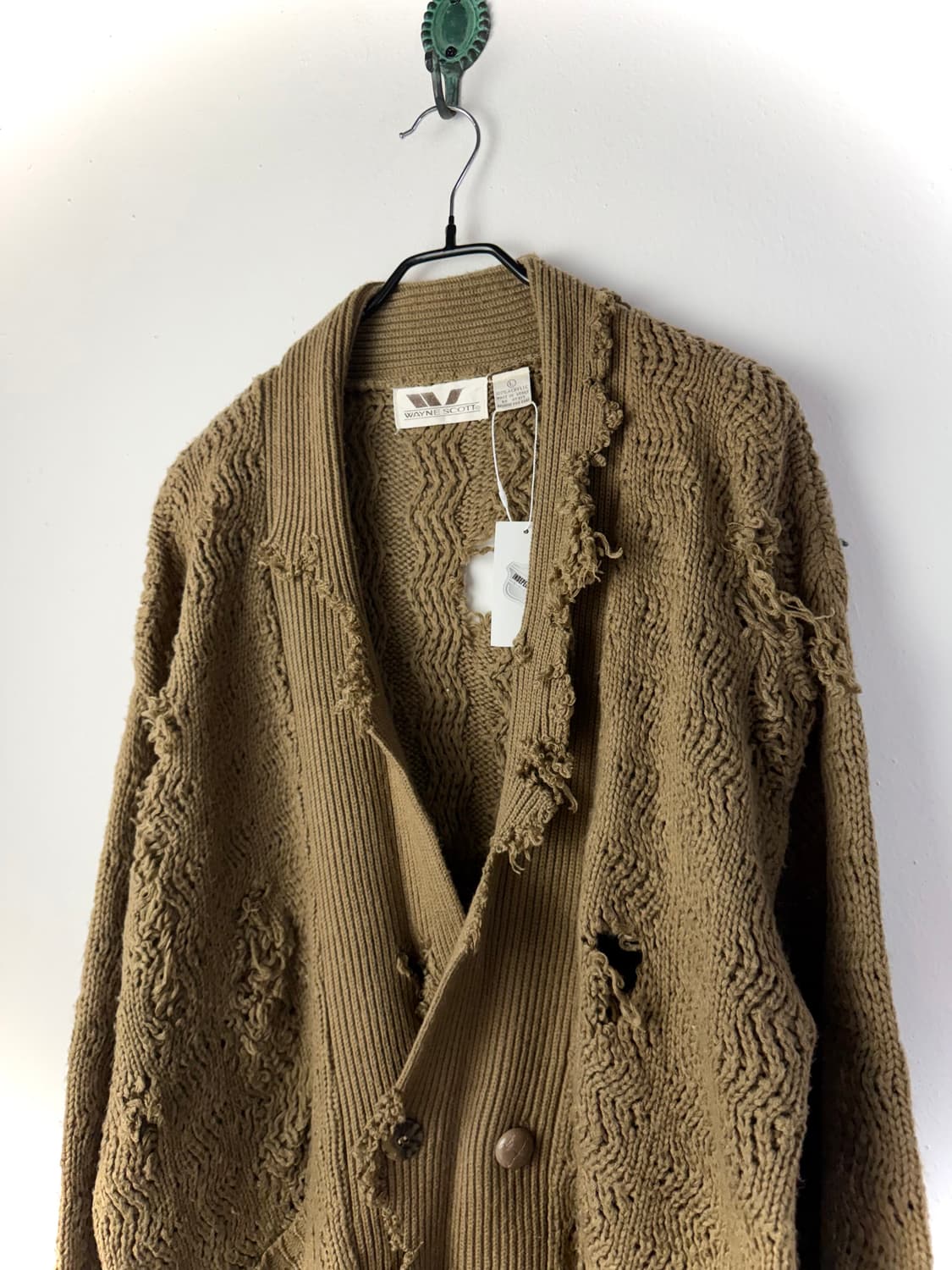 90s 빈티지 디스트레스드 가디건 상품이미지2