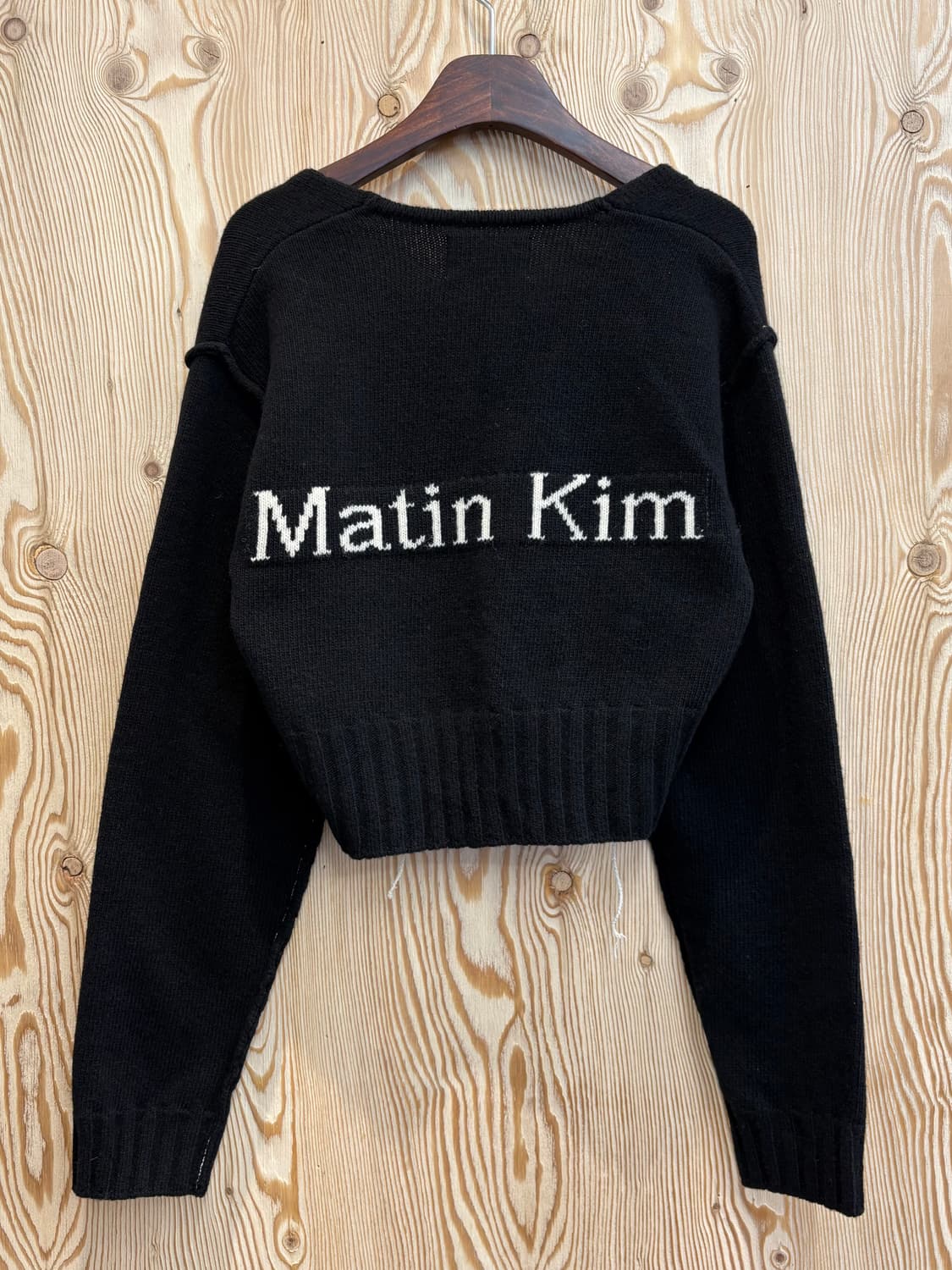 마뗑킴 스티치 크롭 가디건 상품이미지2