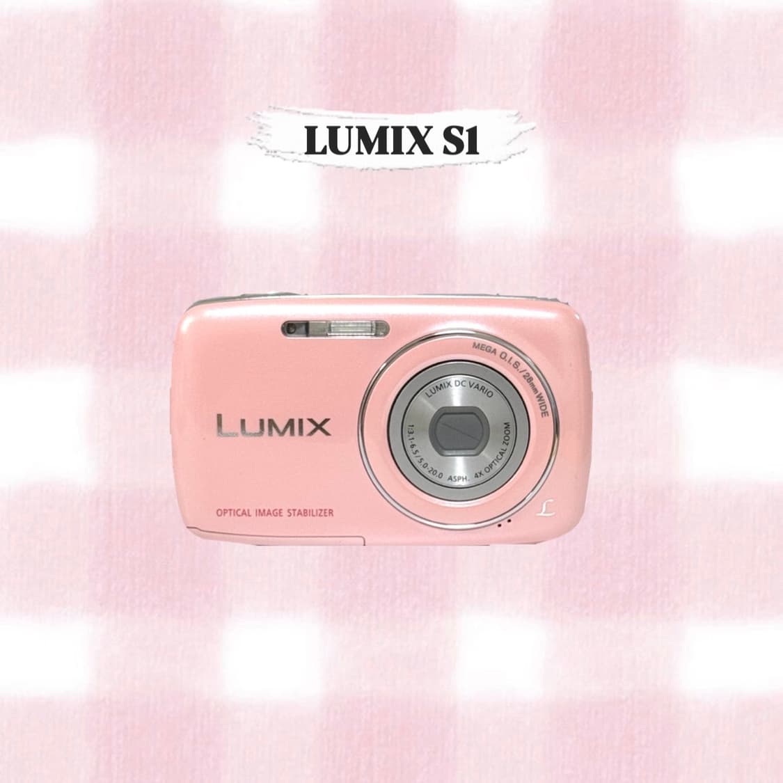 파나소닉 루믹스 S1 베이비핑크 빈티지디카 상품이미지1