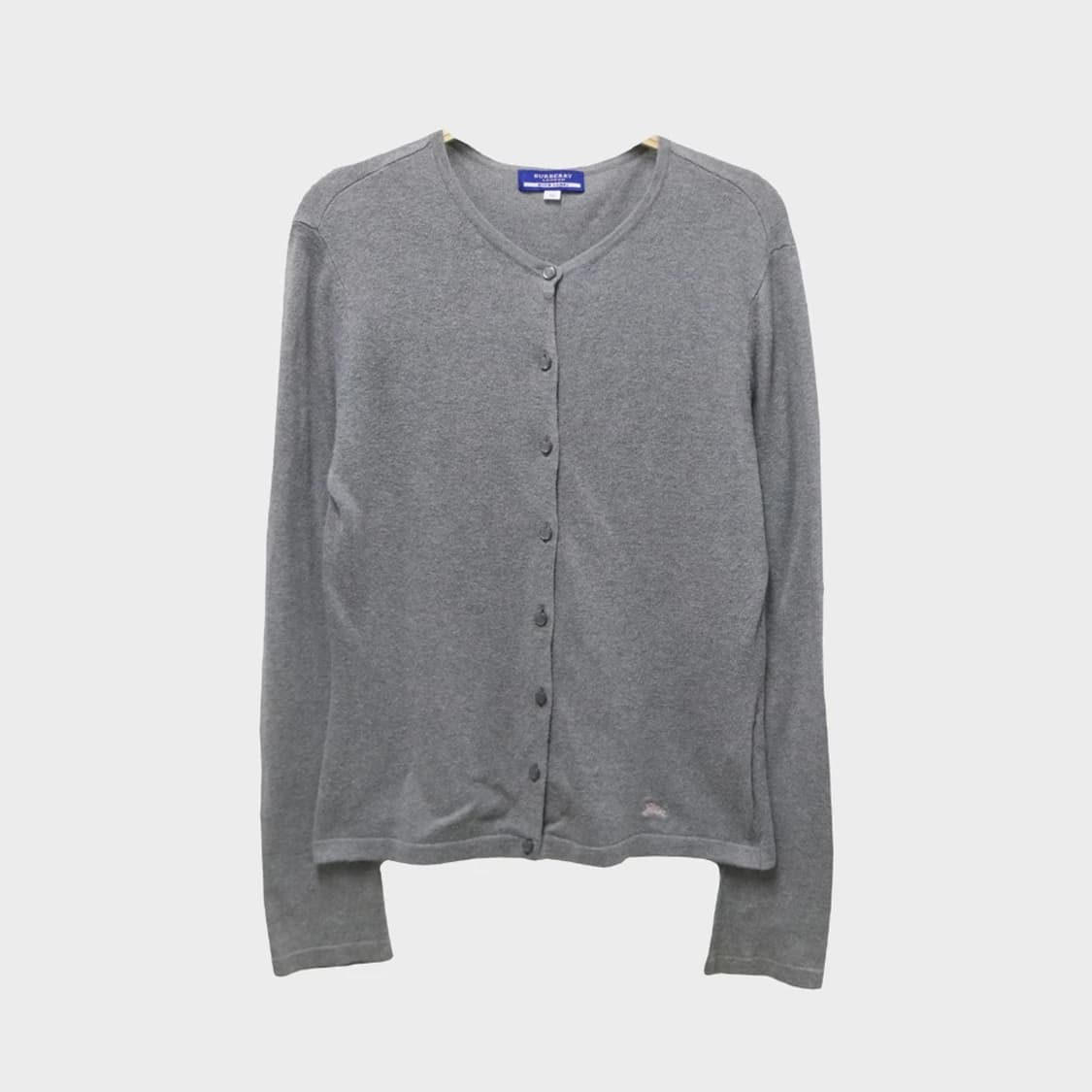 버버리 블루라벨 면 가디건 63437 상품이미지1