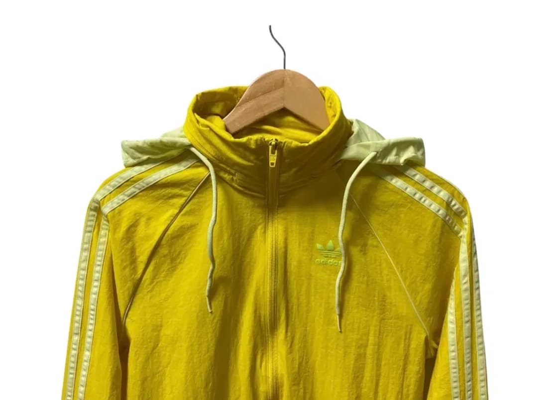 아디다스 옐로우 파이어버드 윈드브레이커 S 상품이미지3