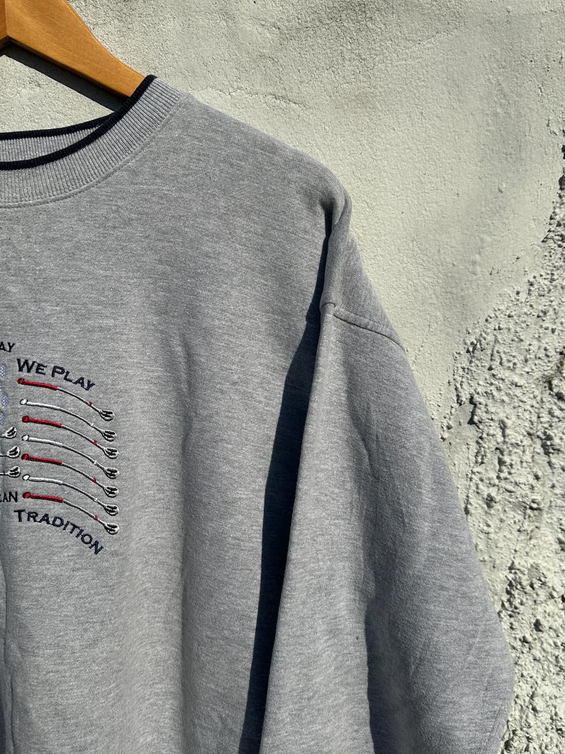 [XL] MC sport 그레이 맨투맨 스웻셔츠 상품이미지4