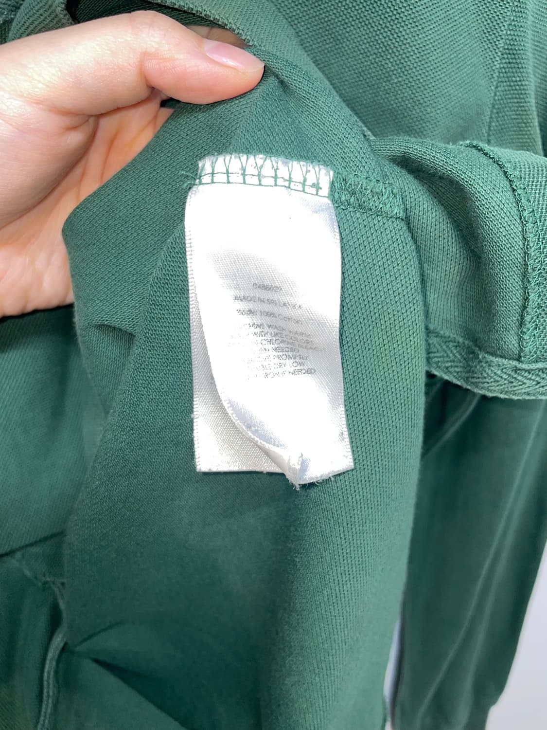 폴로 랄프로렌 그린 폴로티 상품이미지7