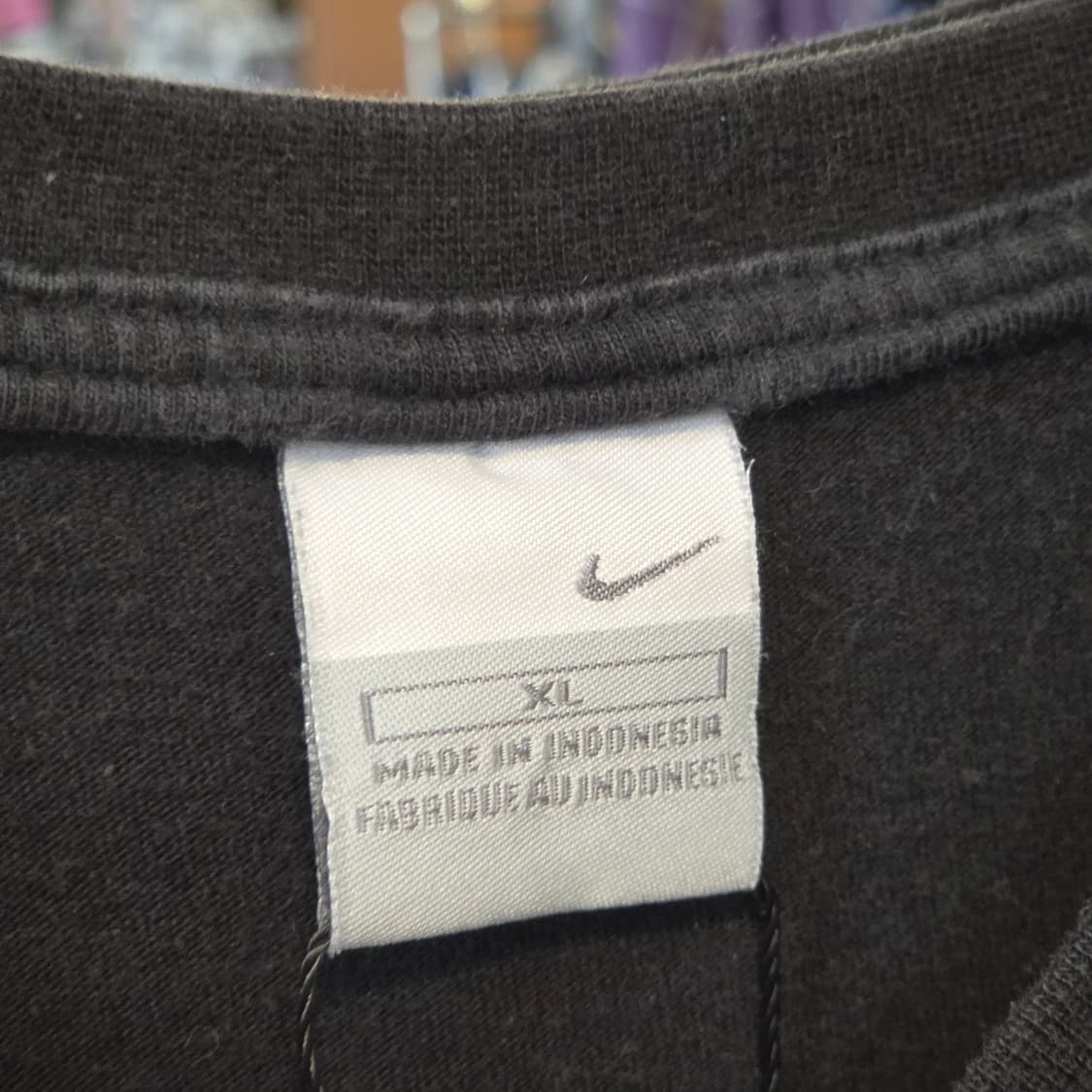 나이키 스우시 로고 블랙 롱슬리브 상품이미지8