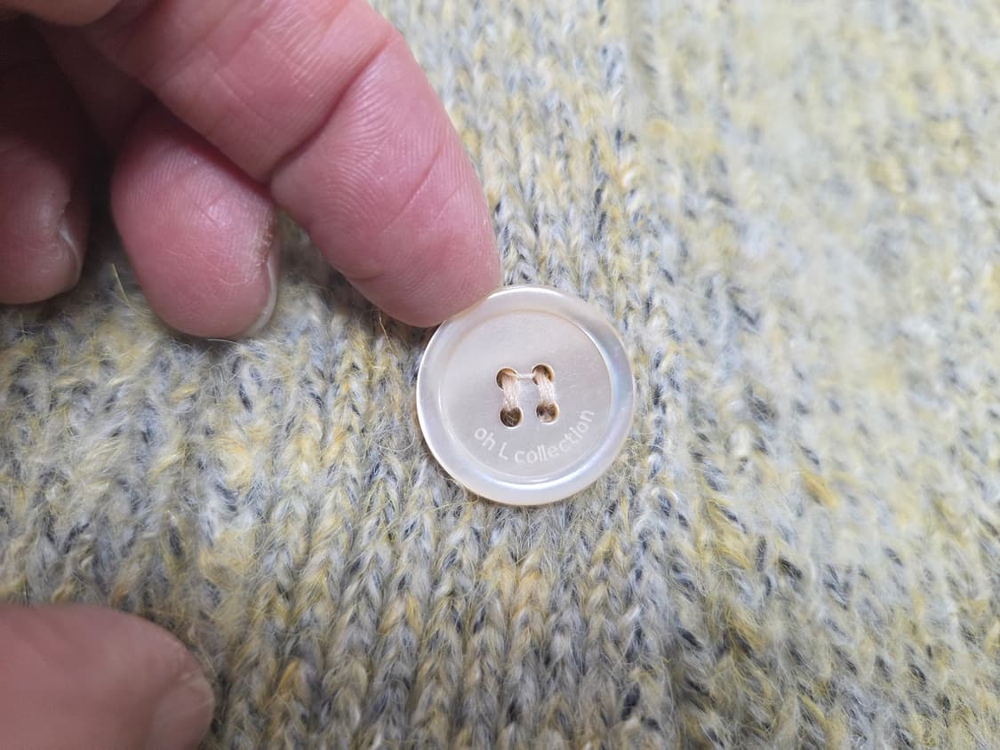 오앨(Ouel) 울 니트가디건 프리사이즈 새상품 상품이미지7