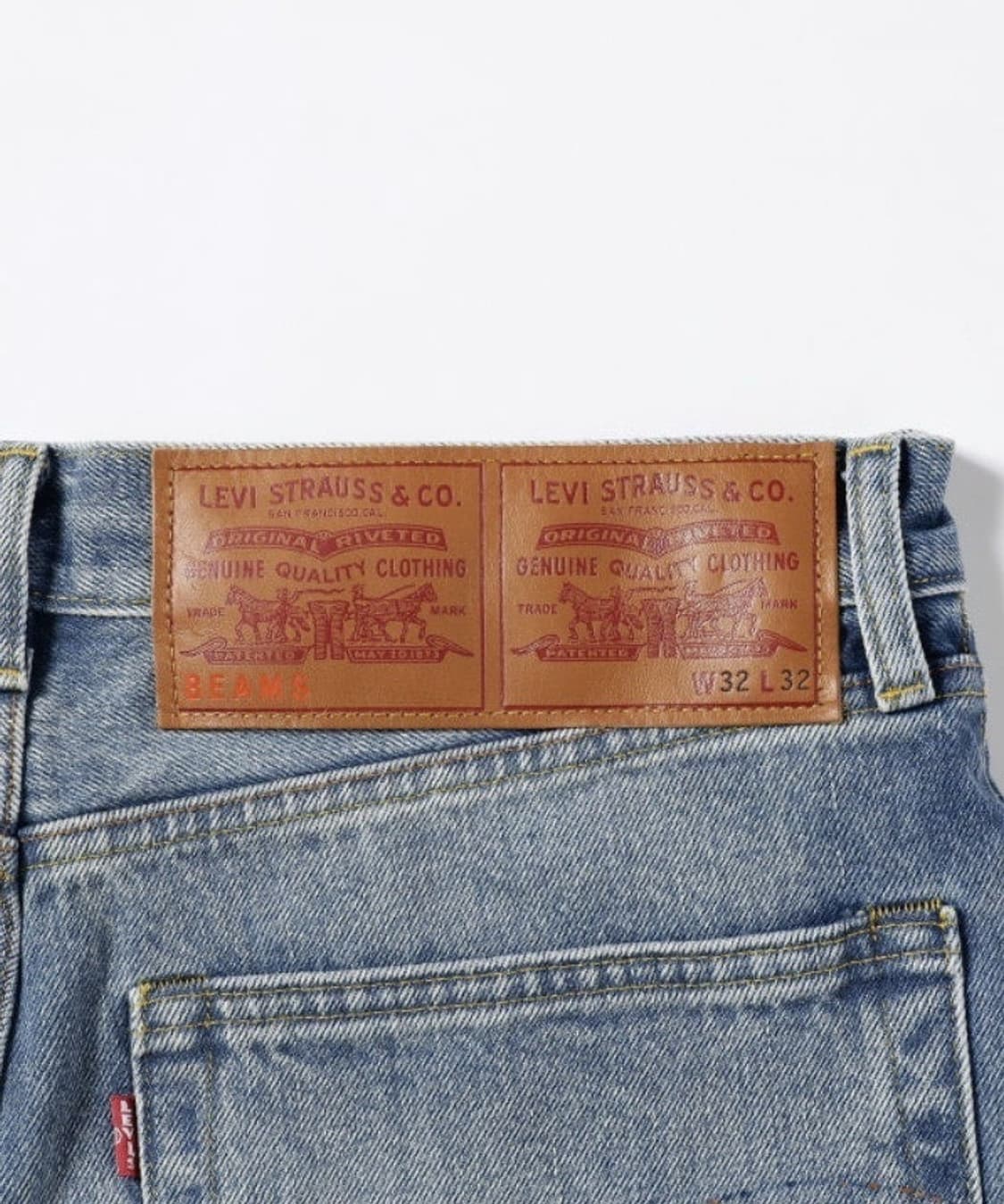 BEAMS x Levis 빔즈 x 리바이스 1944 데님 빈티지 워시 상품이미지6