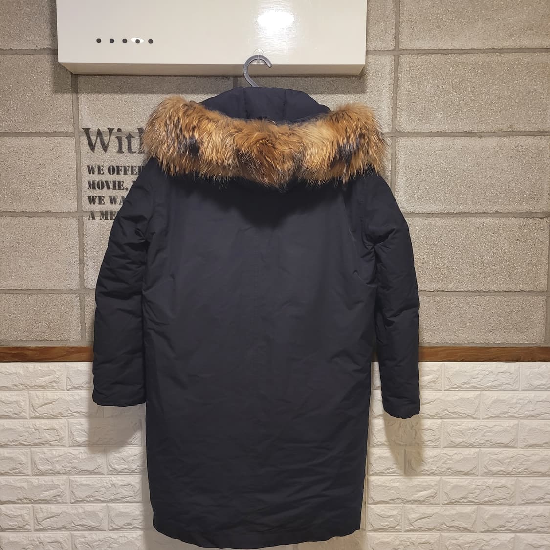 비이커 라쿤퍼 패딩코트 100 상품이미지2