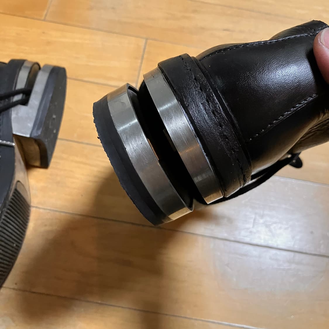 bikkembergs 비캠버그 메탈 힐 더비슈즈 43 (275) 상품이미지6