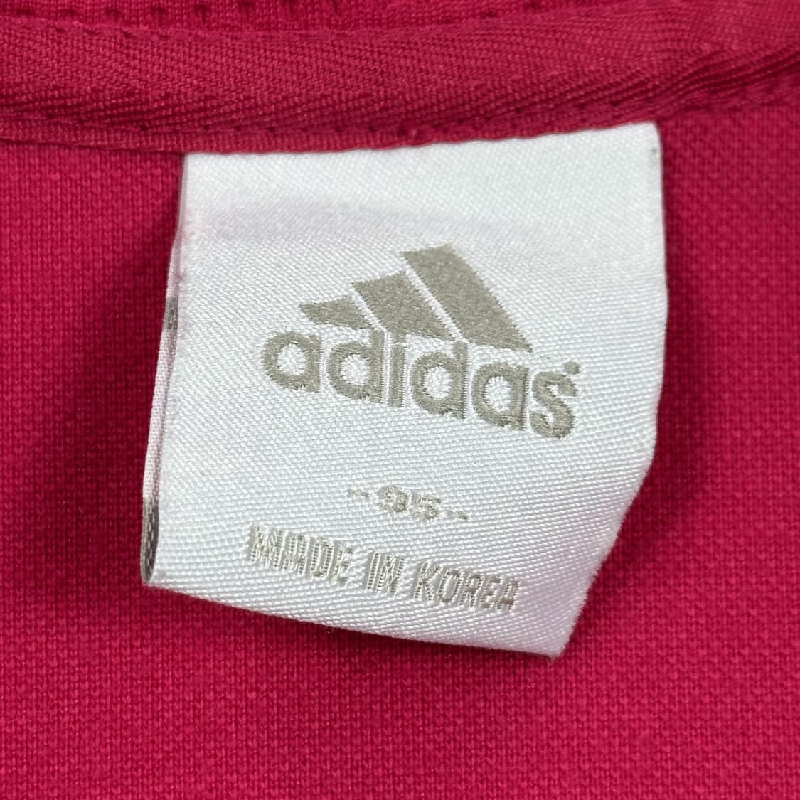 아디다스 og 미니멀 삼선 져지 핫핑크 여성M 상품이미지5