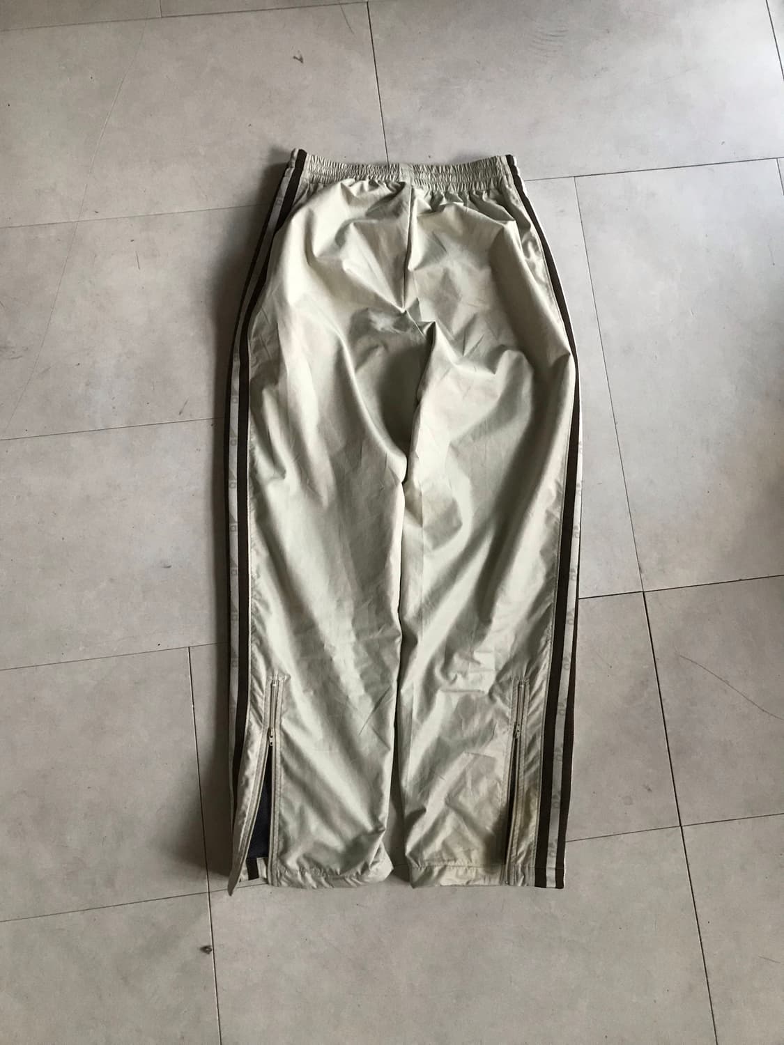 아디다스 베이지 브라운 트레이닝 팬츠 상품이미지7