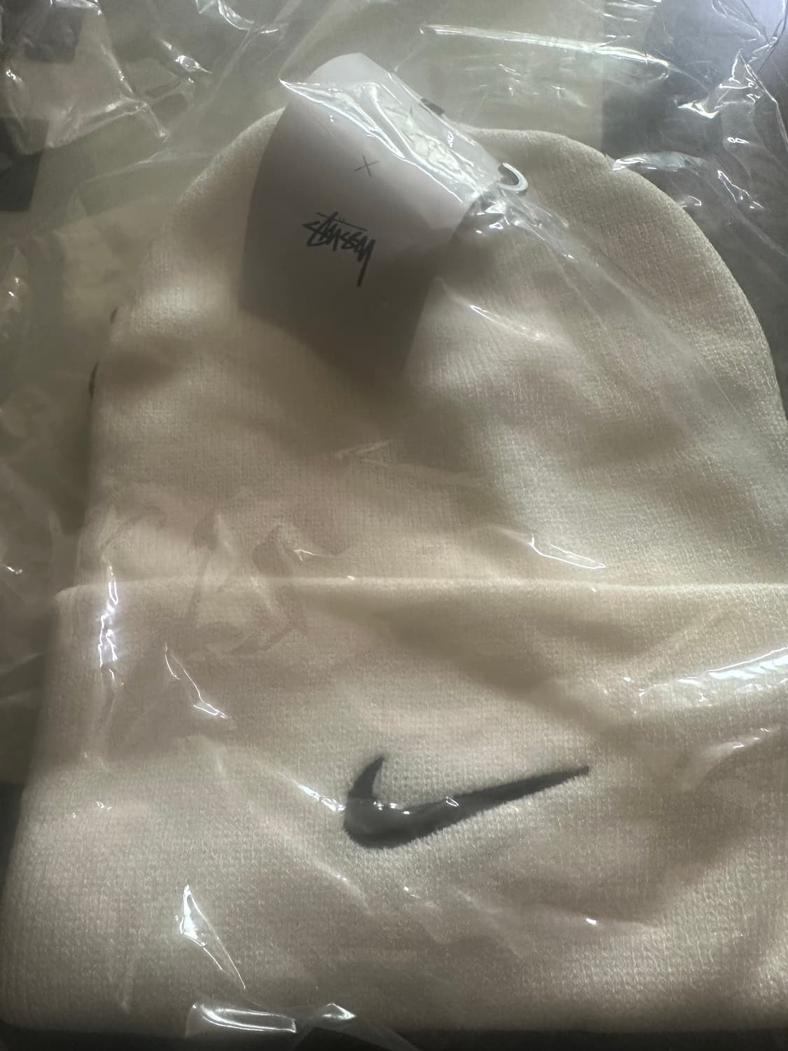 [OS] 나이키 x 스투시 비니 아이보리 화이트 상품이미지2