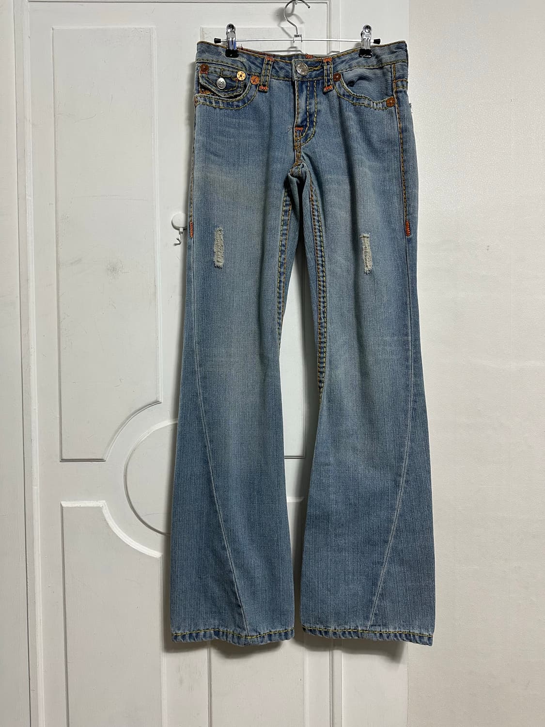 트루릴리전 스티치 데님 팬츠 상품이미지1